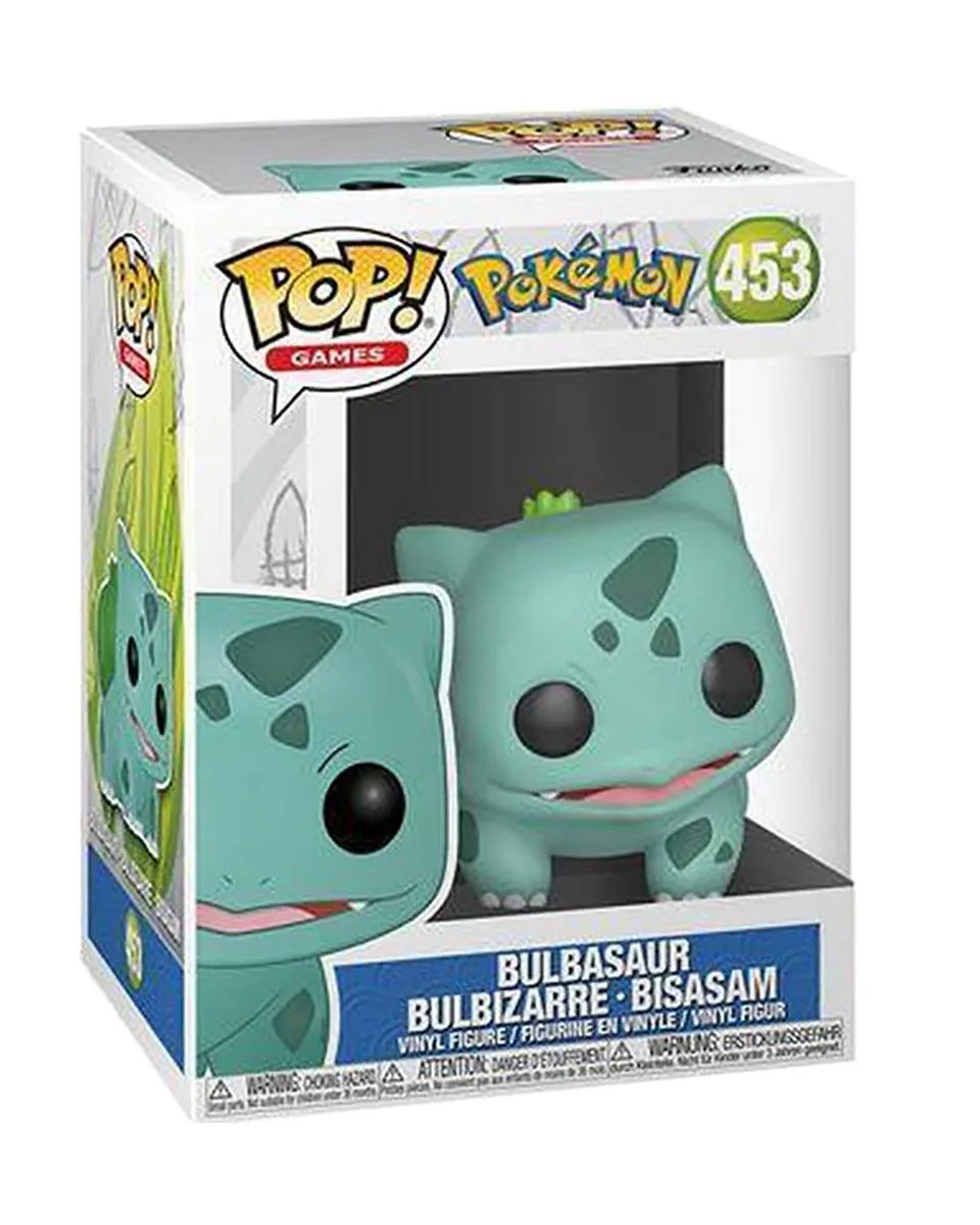 Bobble Figure Games - Pokemon POP! - Bulbasaur Bulbizarre - Bisasam 