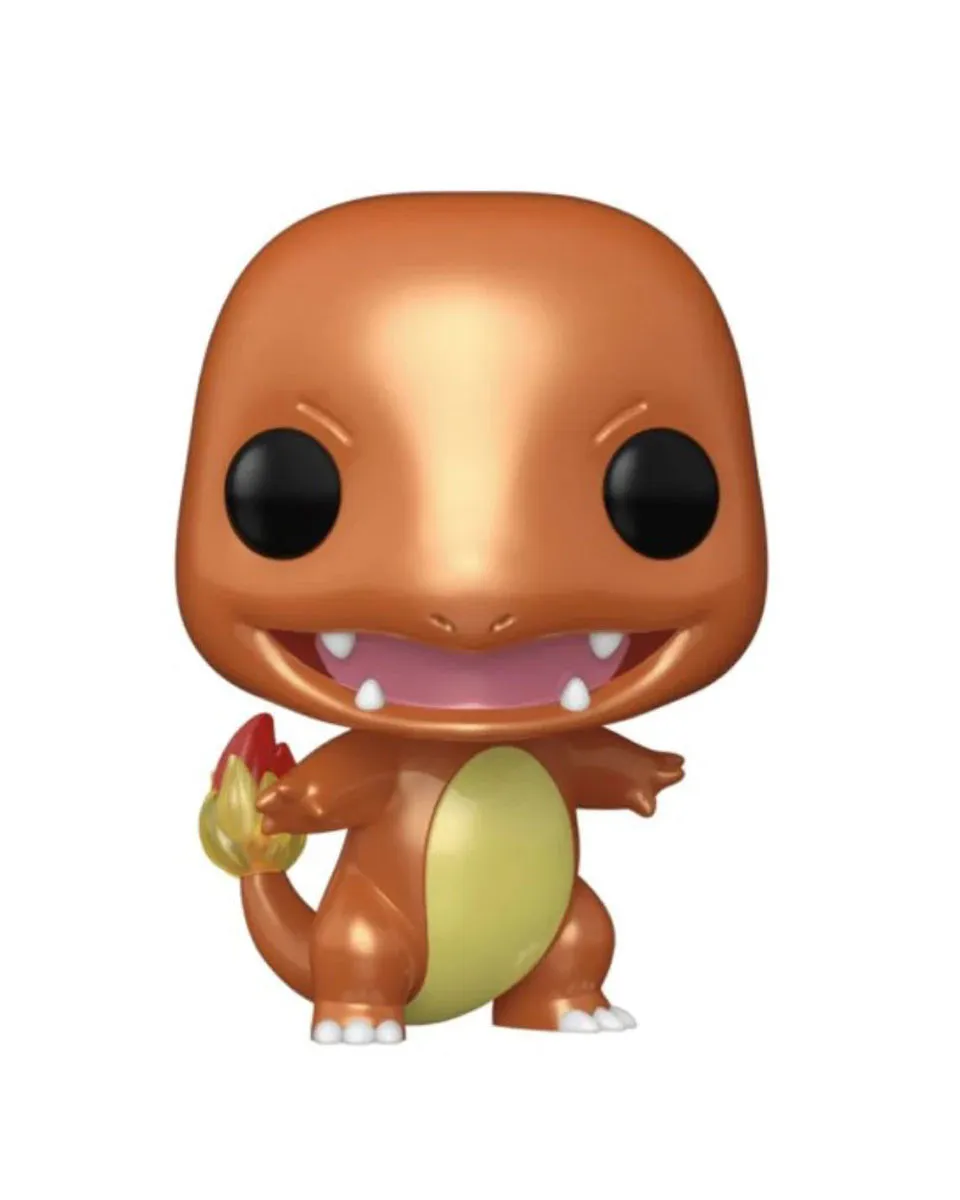 Bobble Figure Pokemon POP! - Charmander Salameche - Glumanda - Metallic 