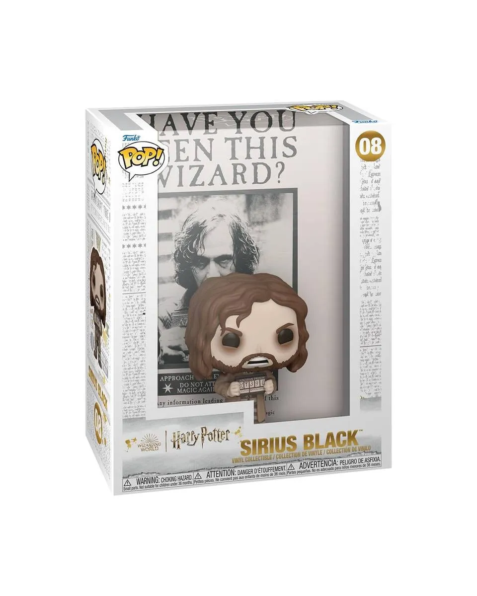 Bobble Figure Poster - Harry Potter POP! - Sirius Black 