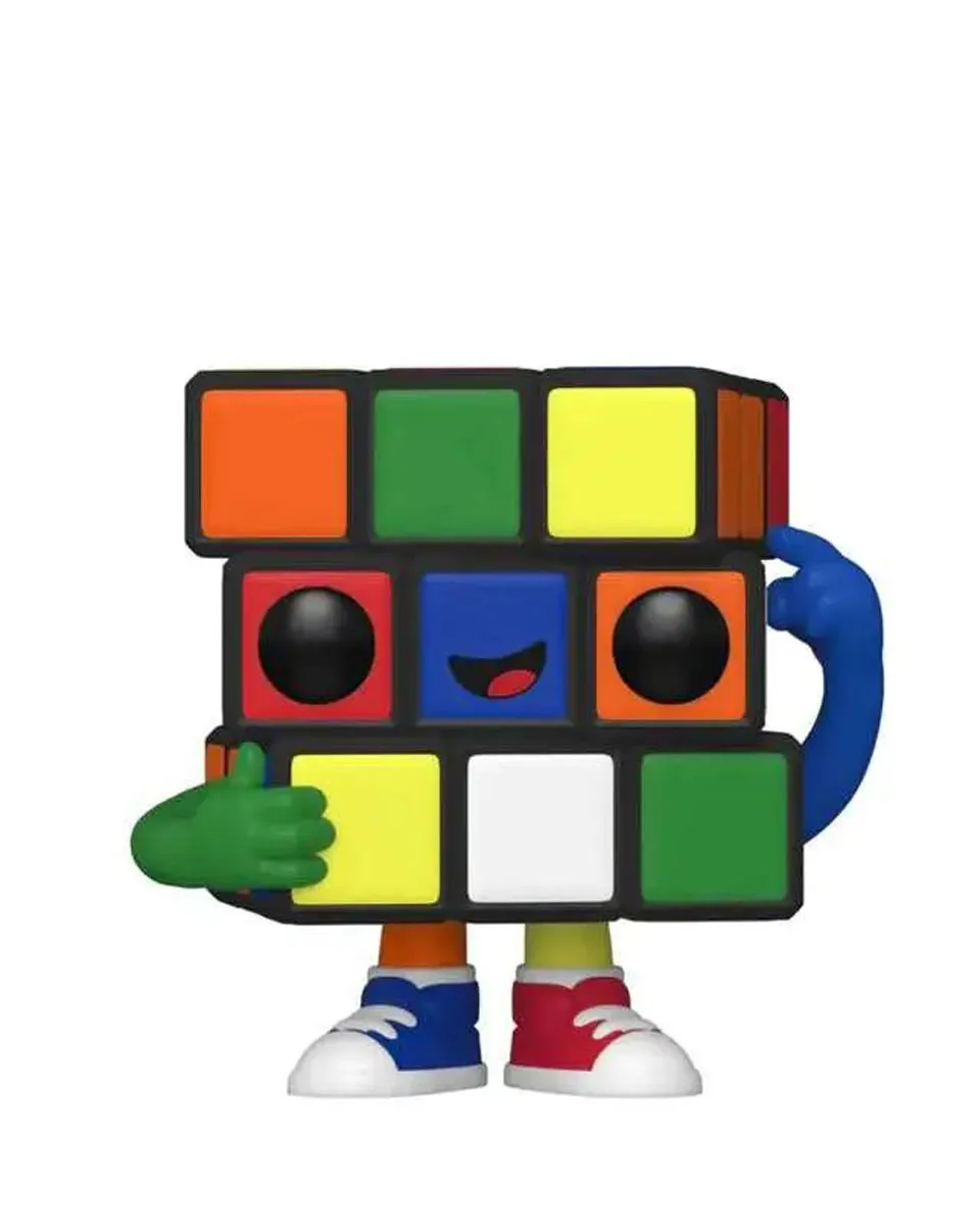 Bobble Figure Retro Toys Pop! - Rubik's Cube - Convention Limited 