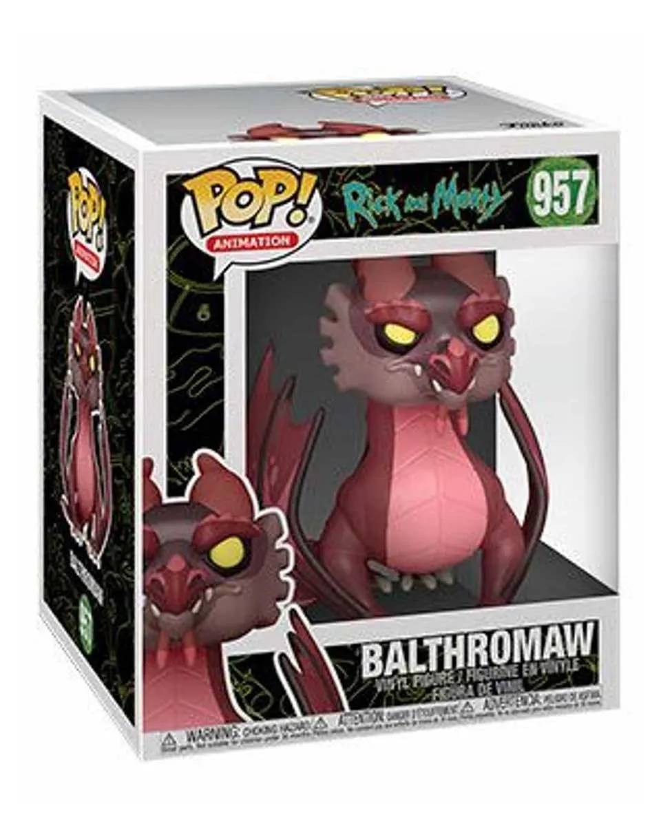 Bobble Figure Rick and Morty Oversized POP! - Balthromaw 