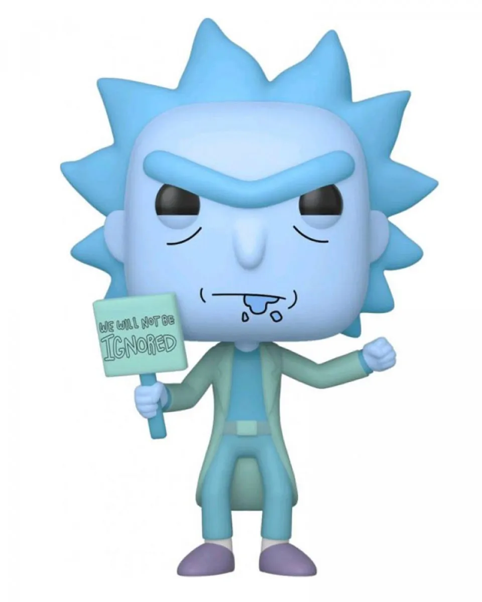 Bobble Figure Rick and Morty POP! - Hologram Rick Clone - Glows in the Dark - Special Edition 