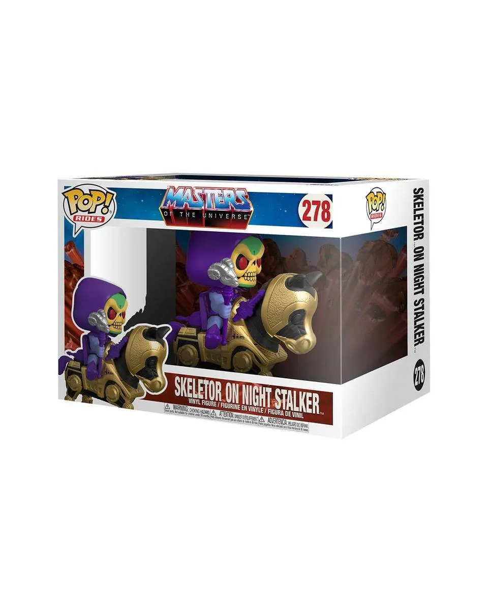 Bobble Figure Rides - Masters of the Universe POP! - Skeletor on Night Stalker 