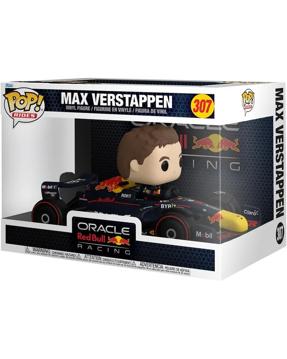 Bobble Figure Rides - Oracle Red Bull Racing F1 POP! - Max Verstappen 