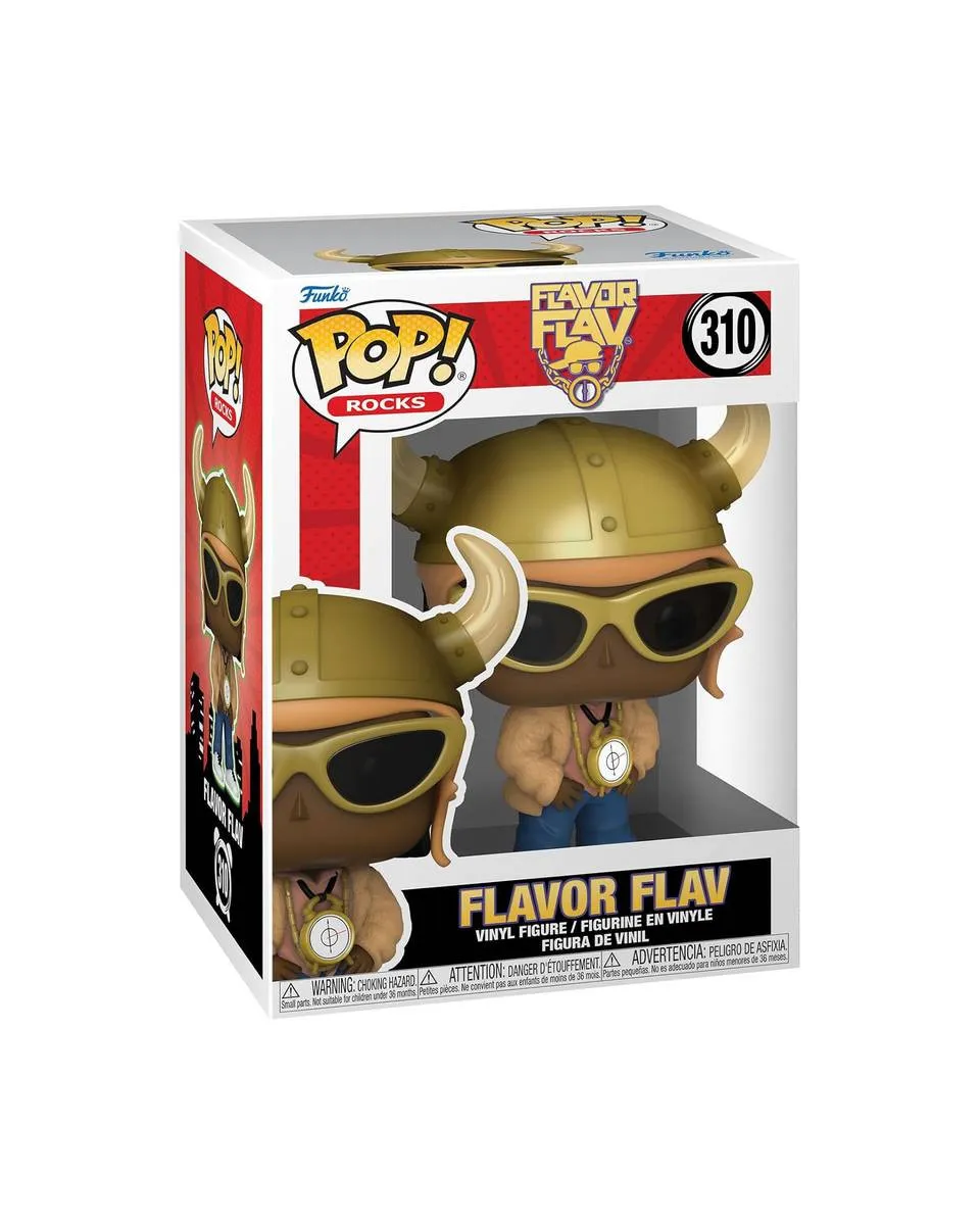 Bobble Figure Rocks - Flavor Flav POP! - Flavor Flav 