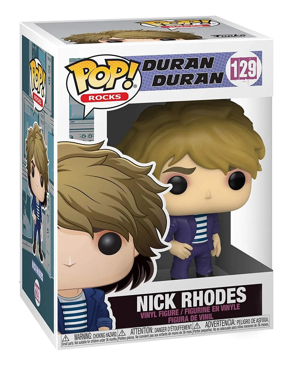 Bobble Figure Rocks POP! Duran Duran - Nick Rhodes 