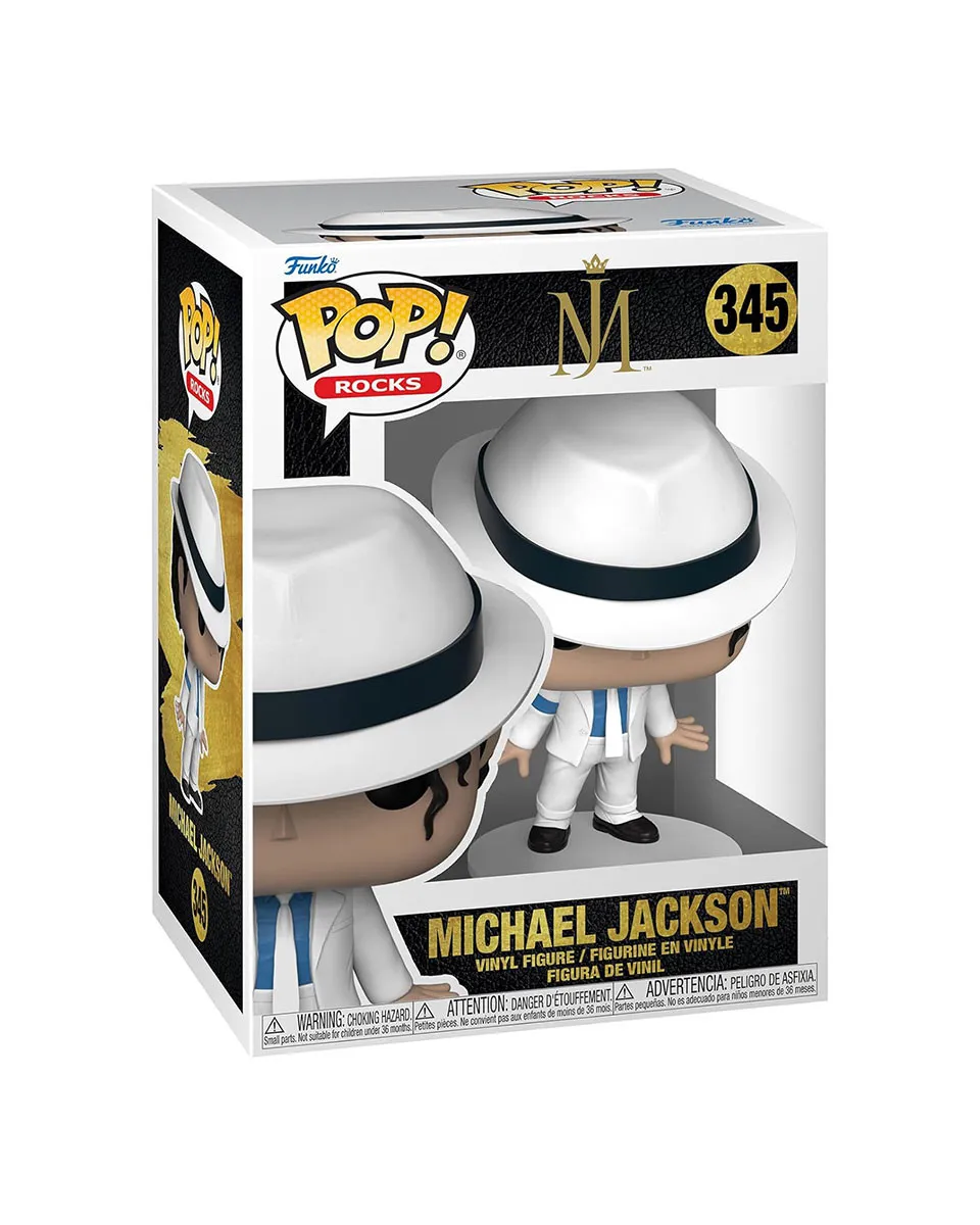 Bobble Figure Rocks - Michael Jackson POP! - Michael Jackson (Smooth Criminal) 