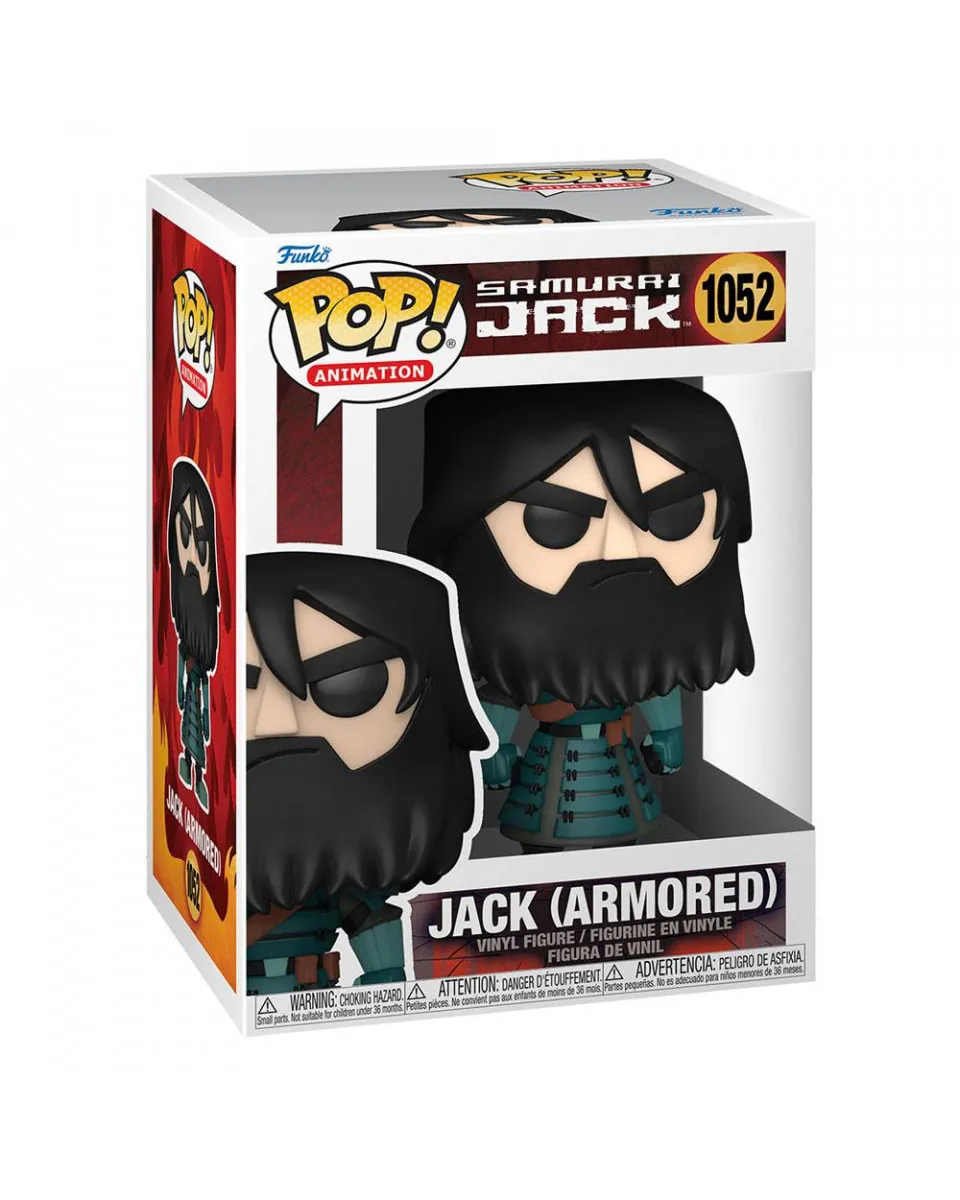 Bobble Figure Samurai Jack POP! - Jack - Armored 