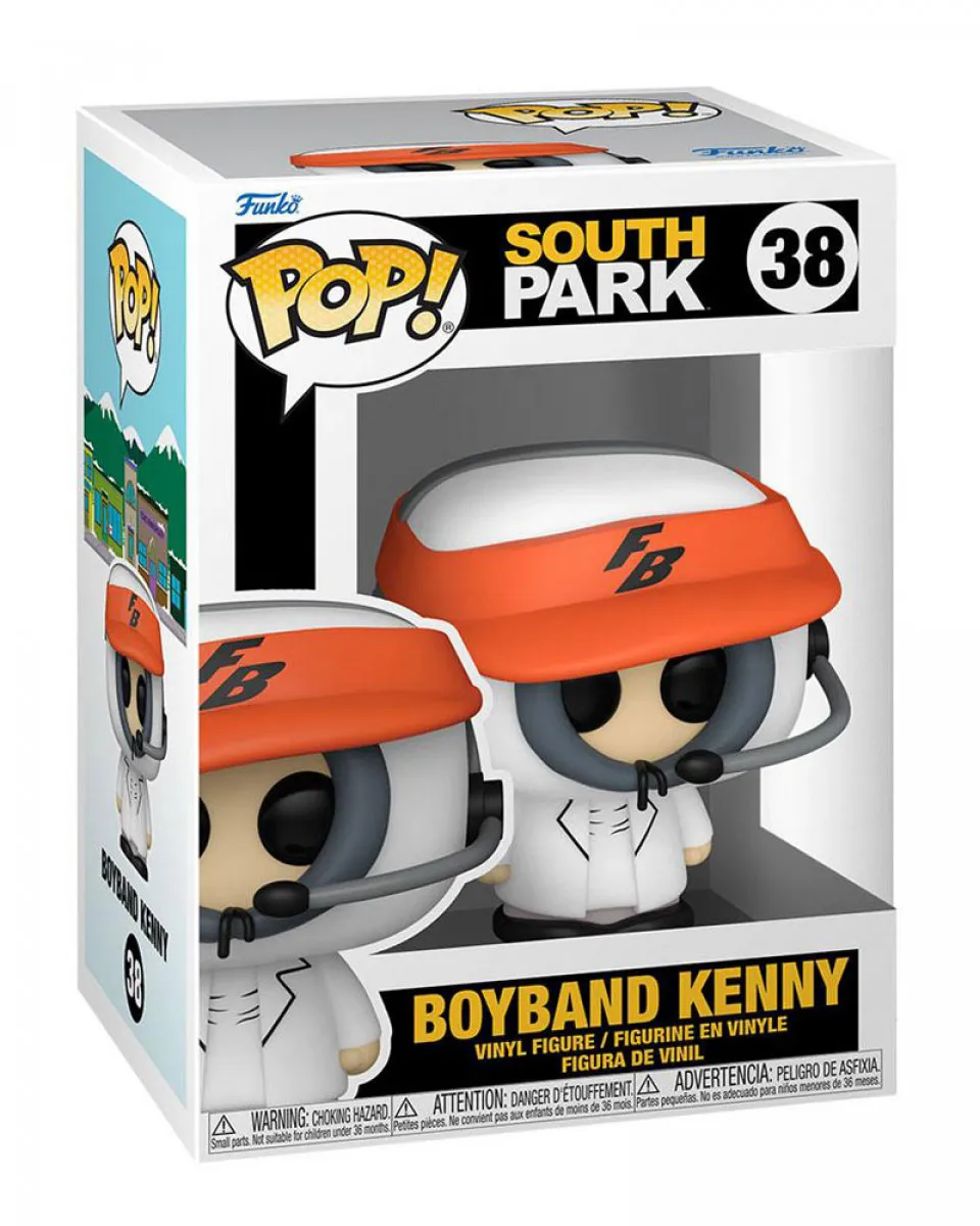 Bobble Figure South Park 20th Anniversary POP! - Boyband Kenny 