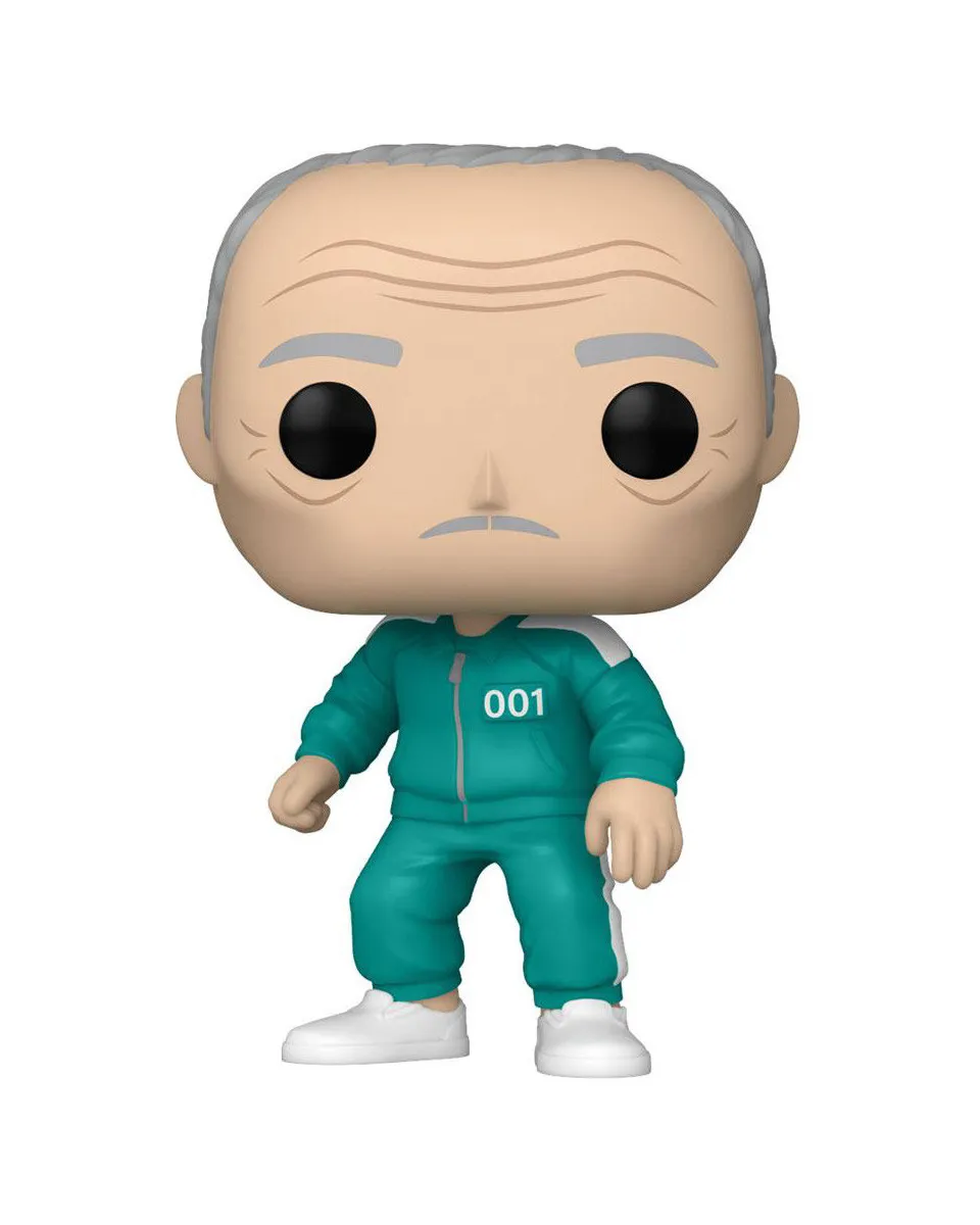 Bobble Figure Squid Game POP! - Player 001 - Oh Il-Nam 