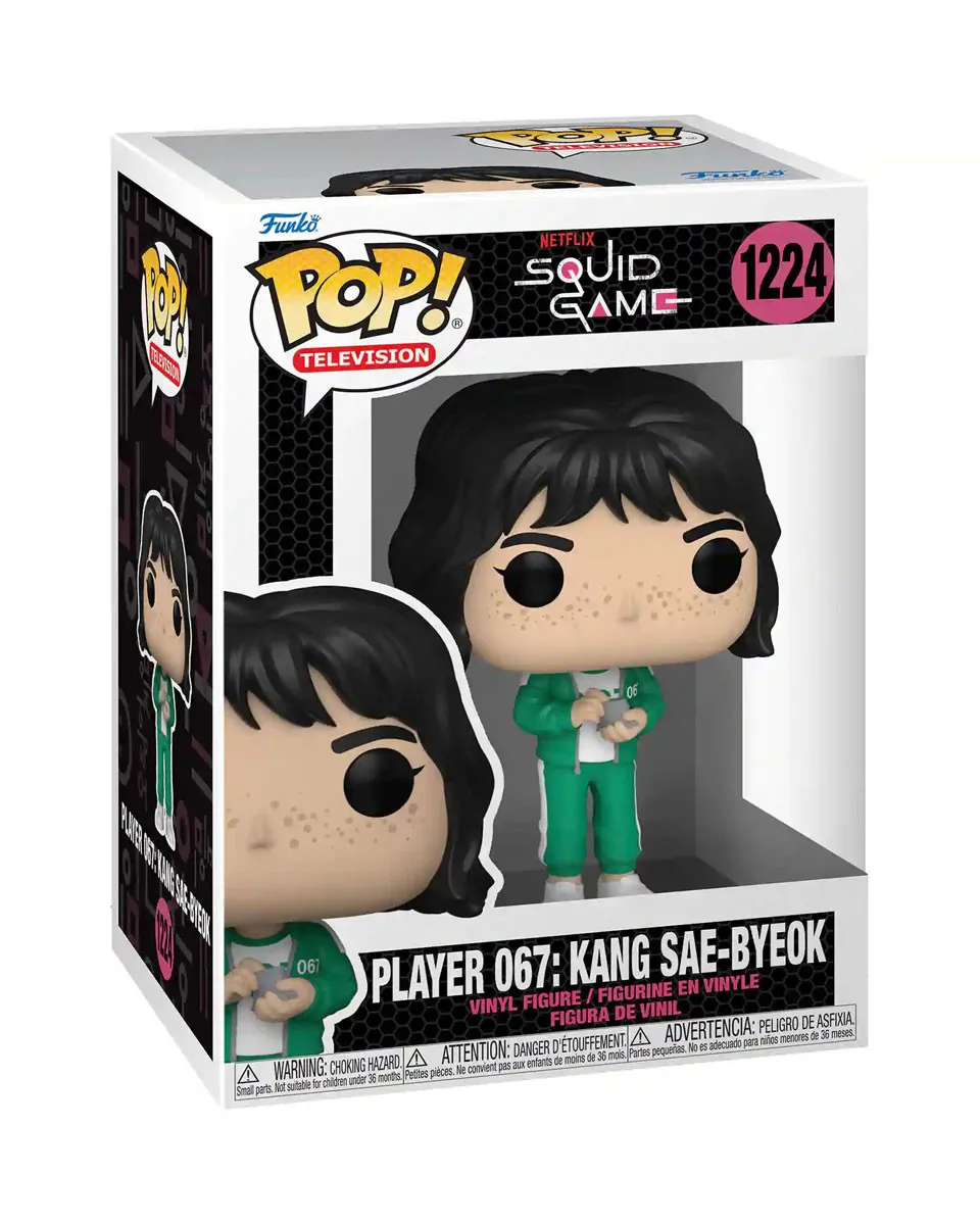 Bobble Figure Television - Squid Game POP! - Player 067 - Kang Sae-Byeko 