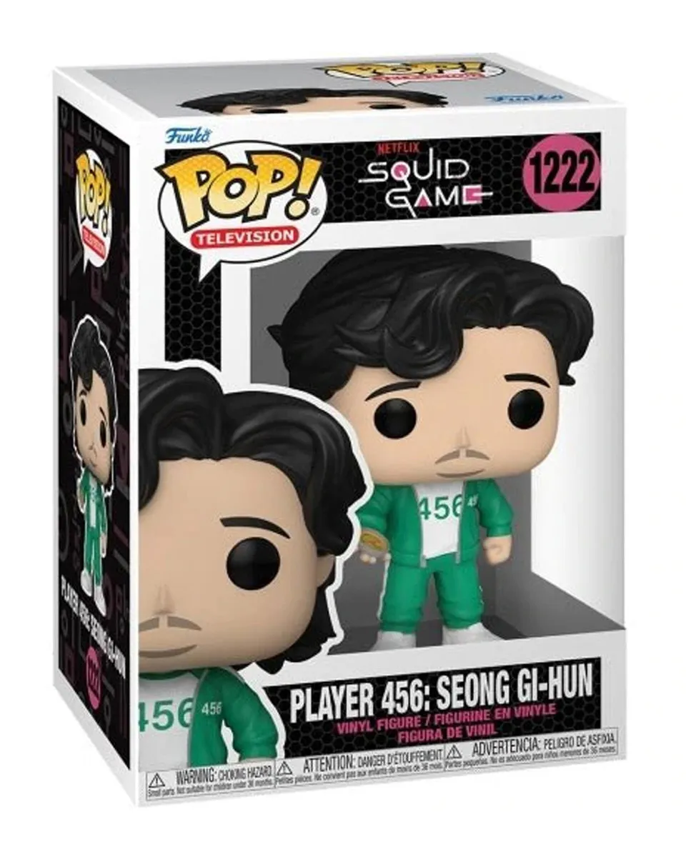 Bobble Figure Squid Game POP! - Player 456 - Seong Gi-Hun 