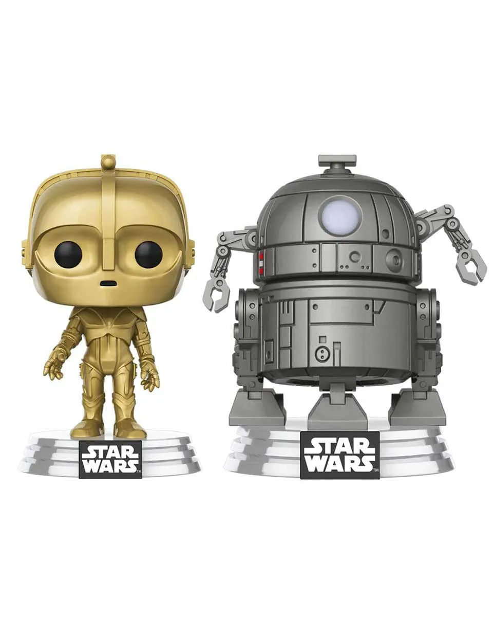 Bobble Figure Star Wars 2-Pack POP! C-3PO & R2-D2 
