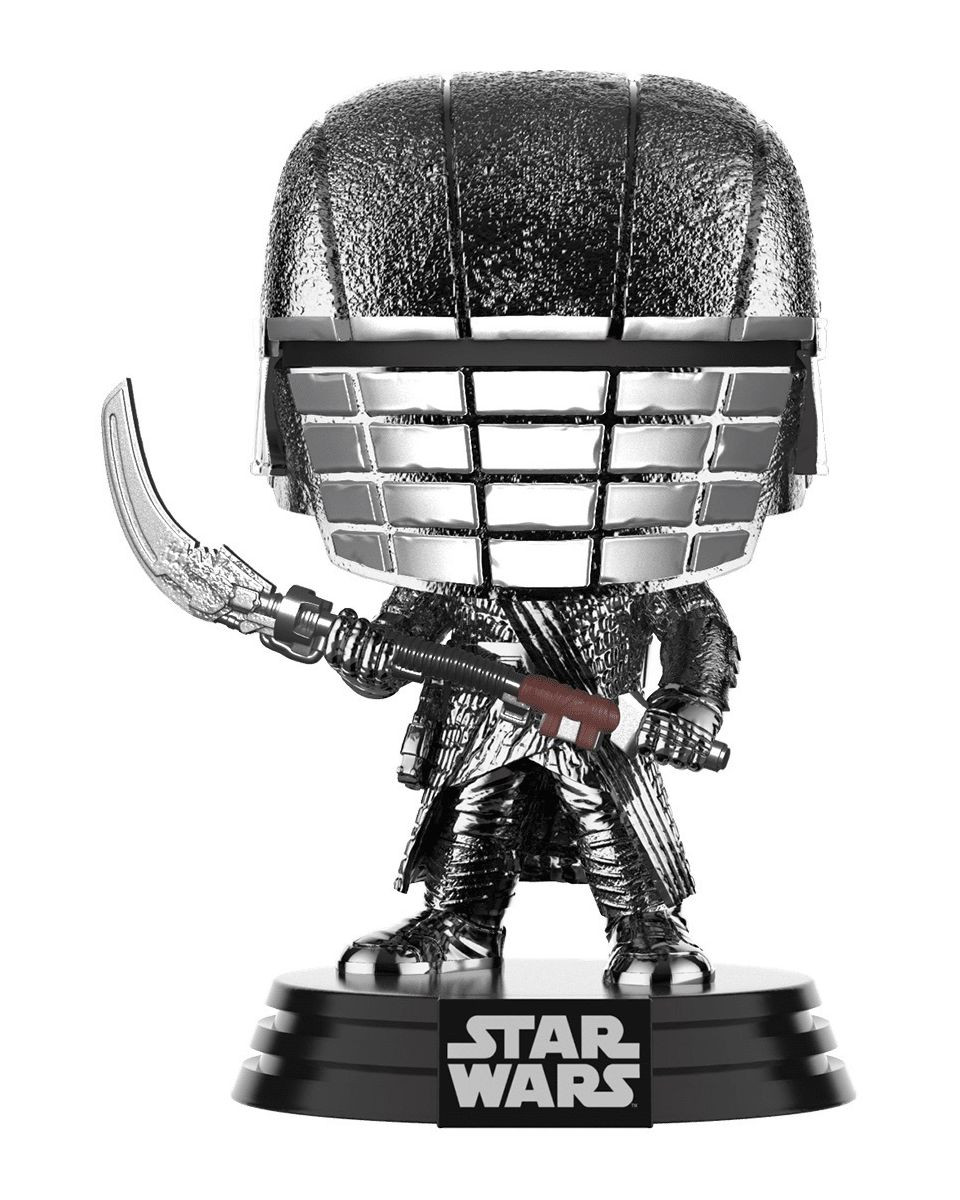 Bobble Figure Star Wars E9 POP! - Knight Of Ren - Scythe 