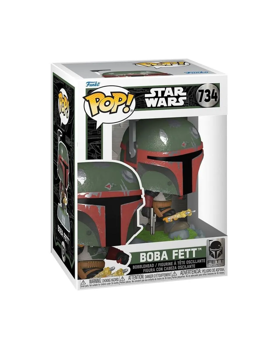 Bobble Figure Star Wars POP! - Boba Fett #734 