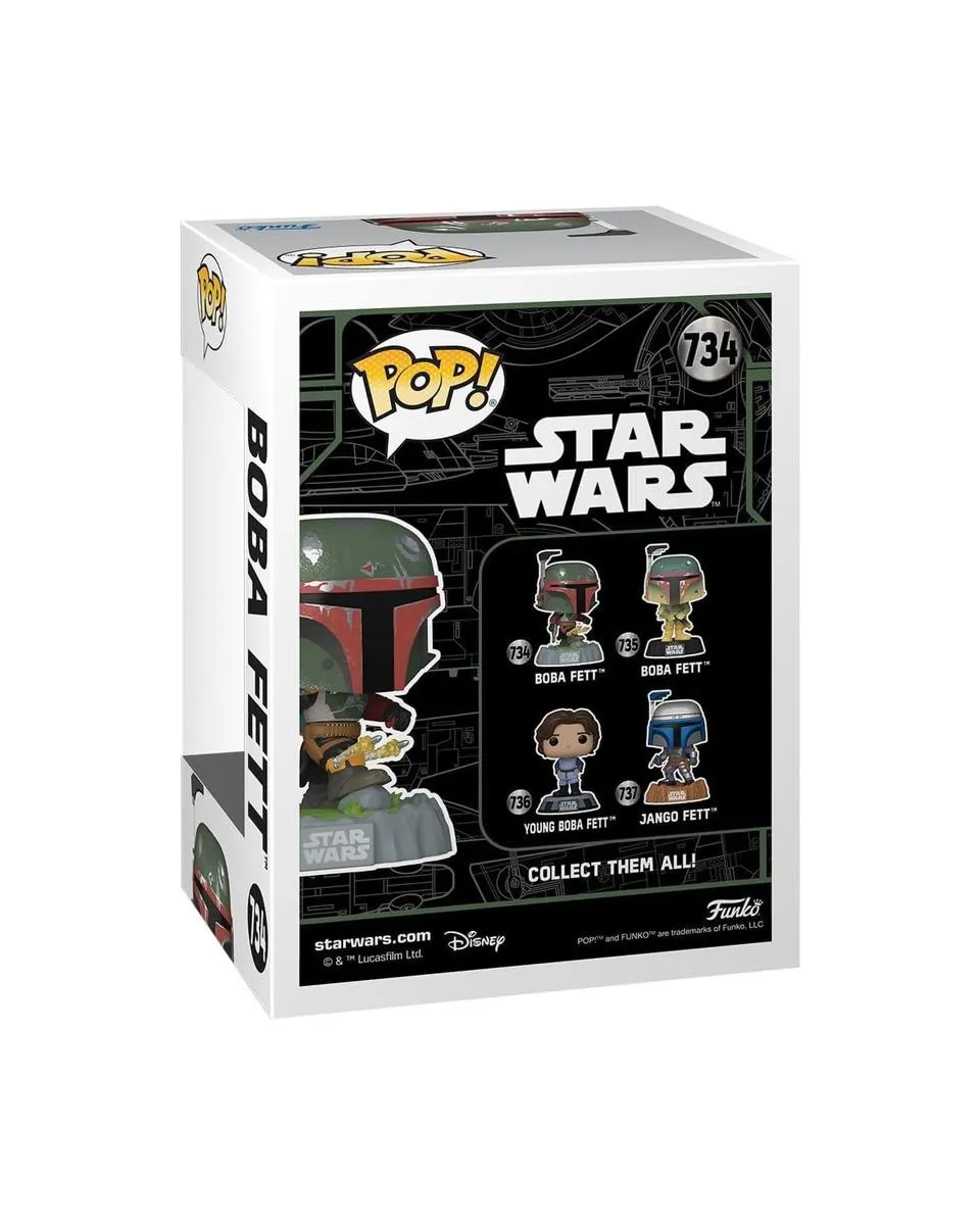 Bobble Figure Star Wars POP! - Boba Fett #734 