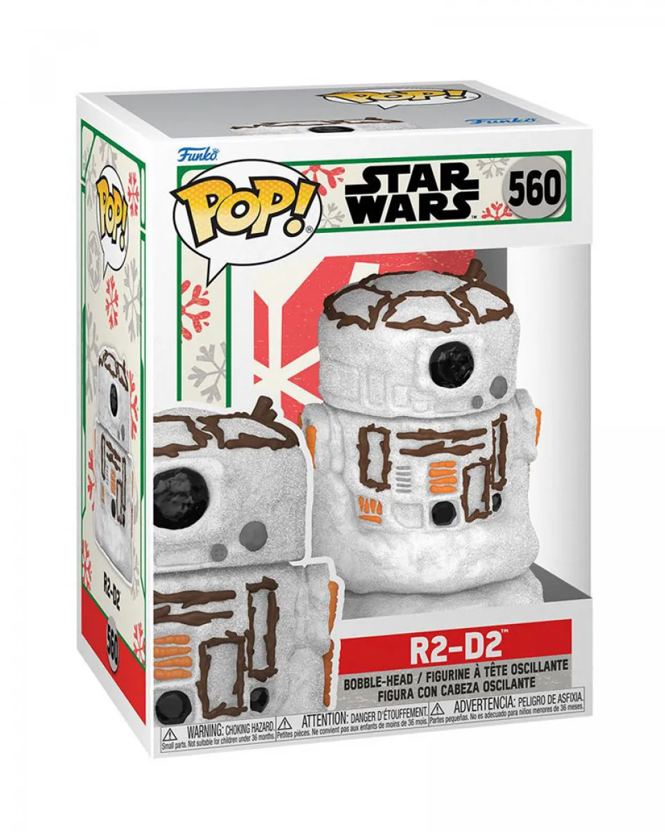 Bobble Figure Star Wars POP! - R2-D2 Snowman 