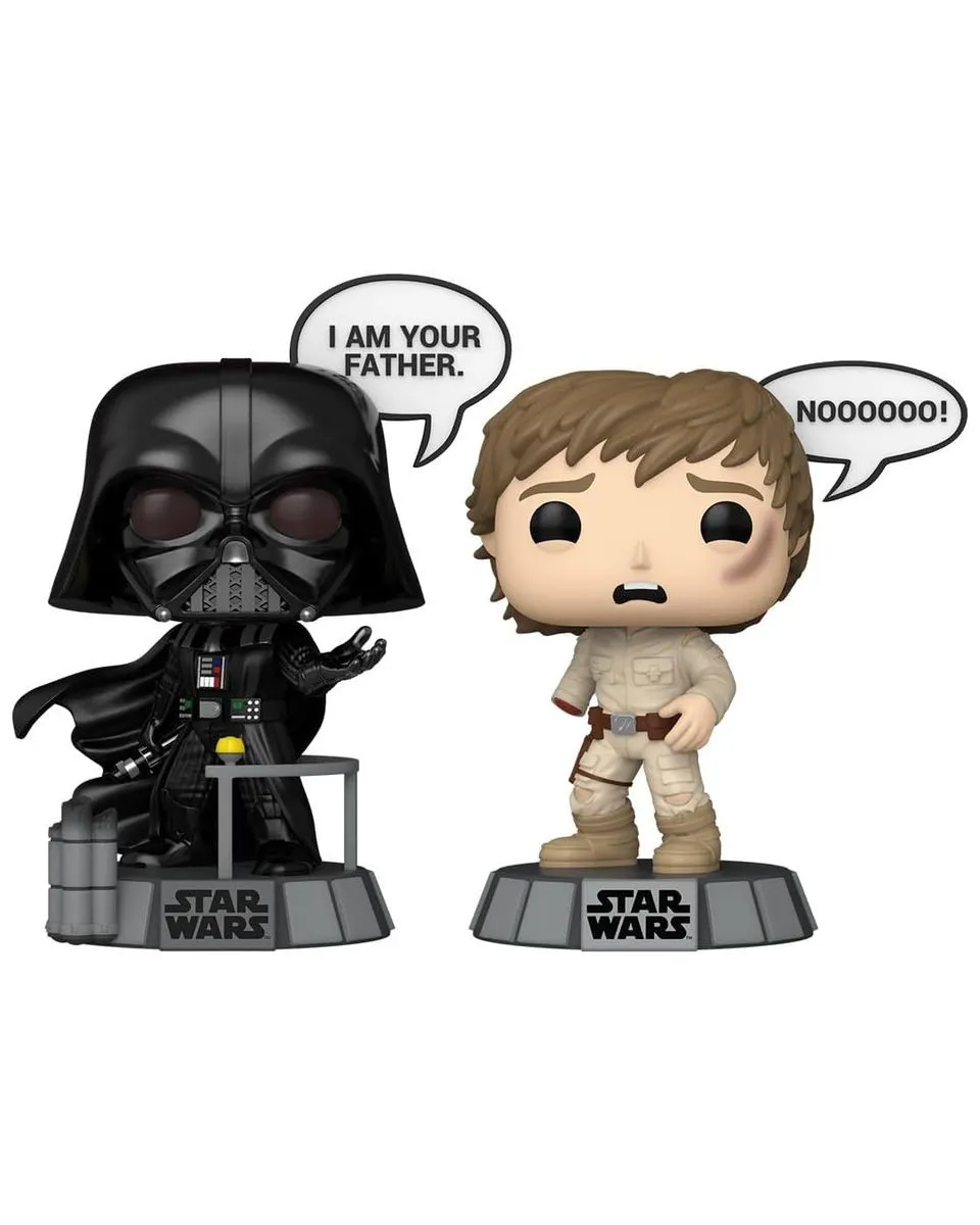 Bobble Figure Star Wars POP! 2-Pack - Darth Vader & Luke SkyWalker 