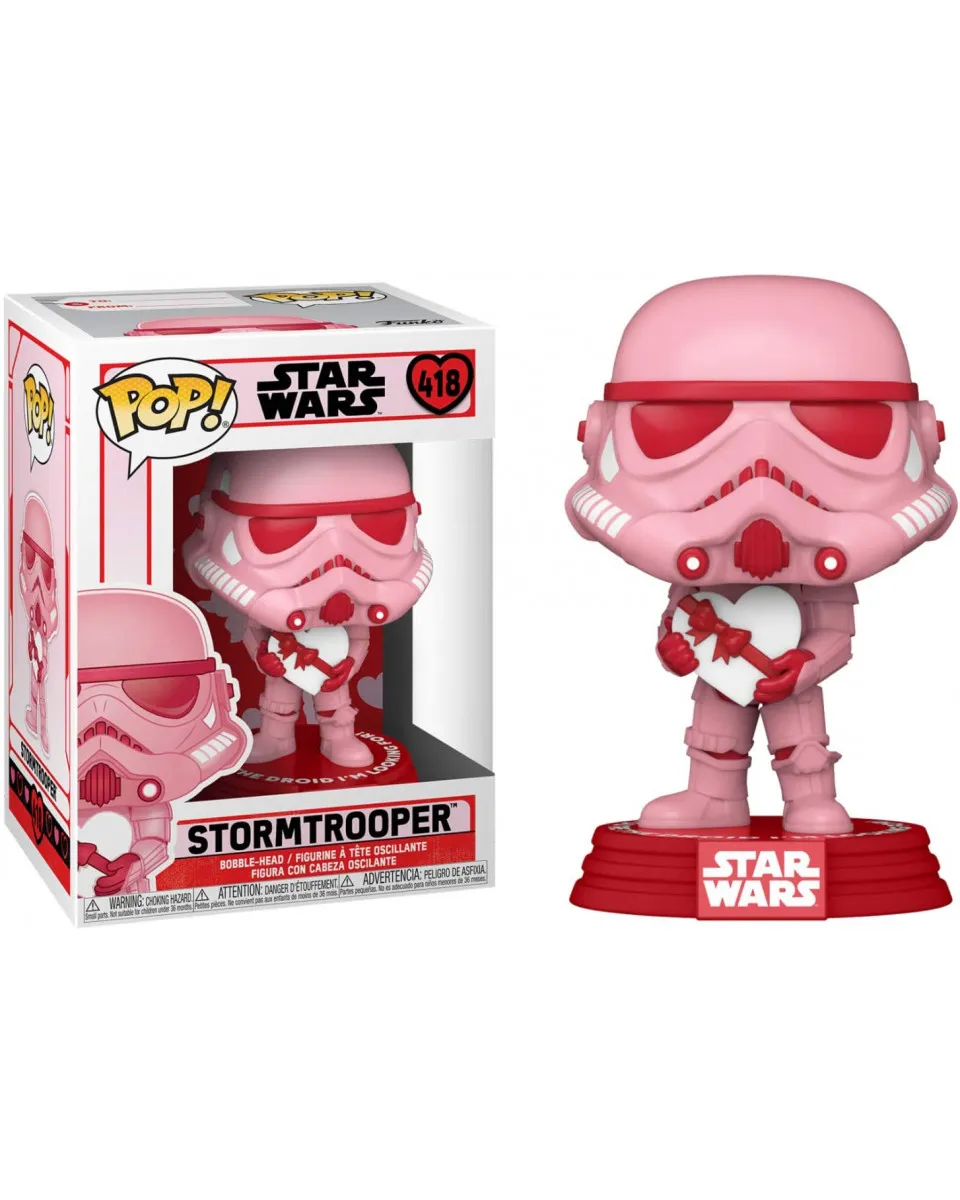Bobble Figure Star Wars POP! - Stormtrooper with Heart 