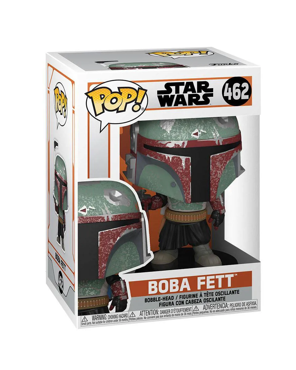 Bobble Figure Star Wars The Mandalorian POP! - Boba Fett 