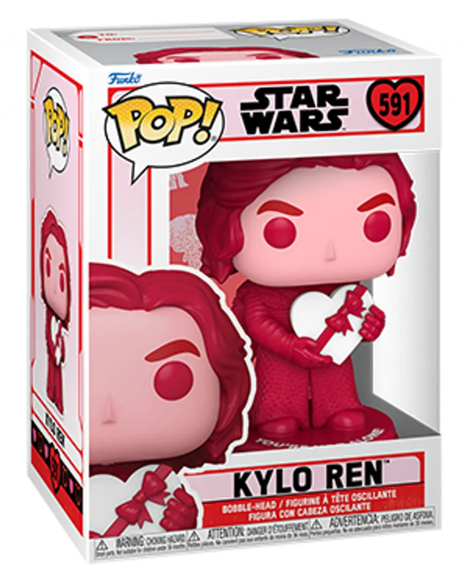 Bobble Figure Star Wars POP! Valentines - Kylo Ren 