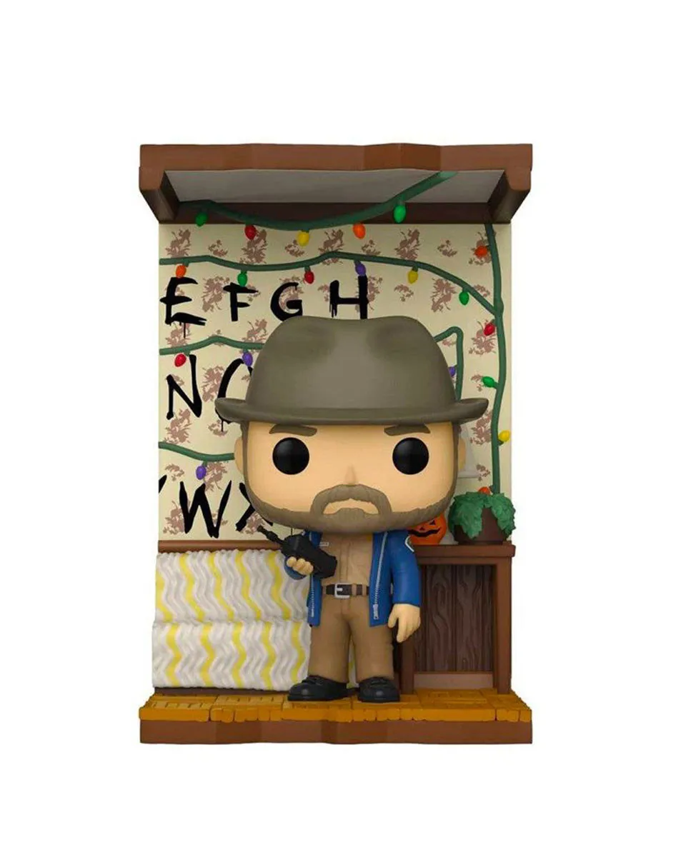 Bobble Figure Television - Stranger Things POP! Byers House - Hopper - Deluxe 
