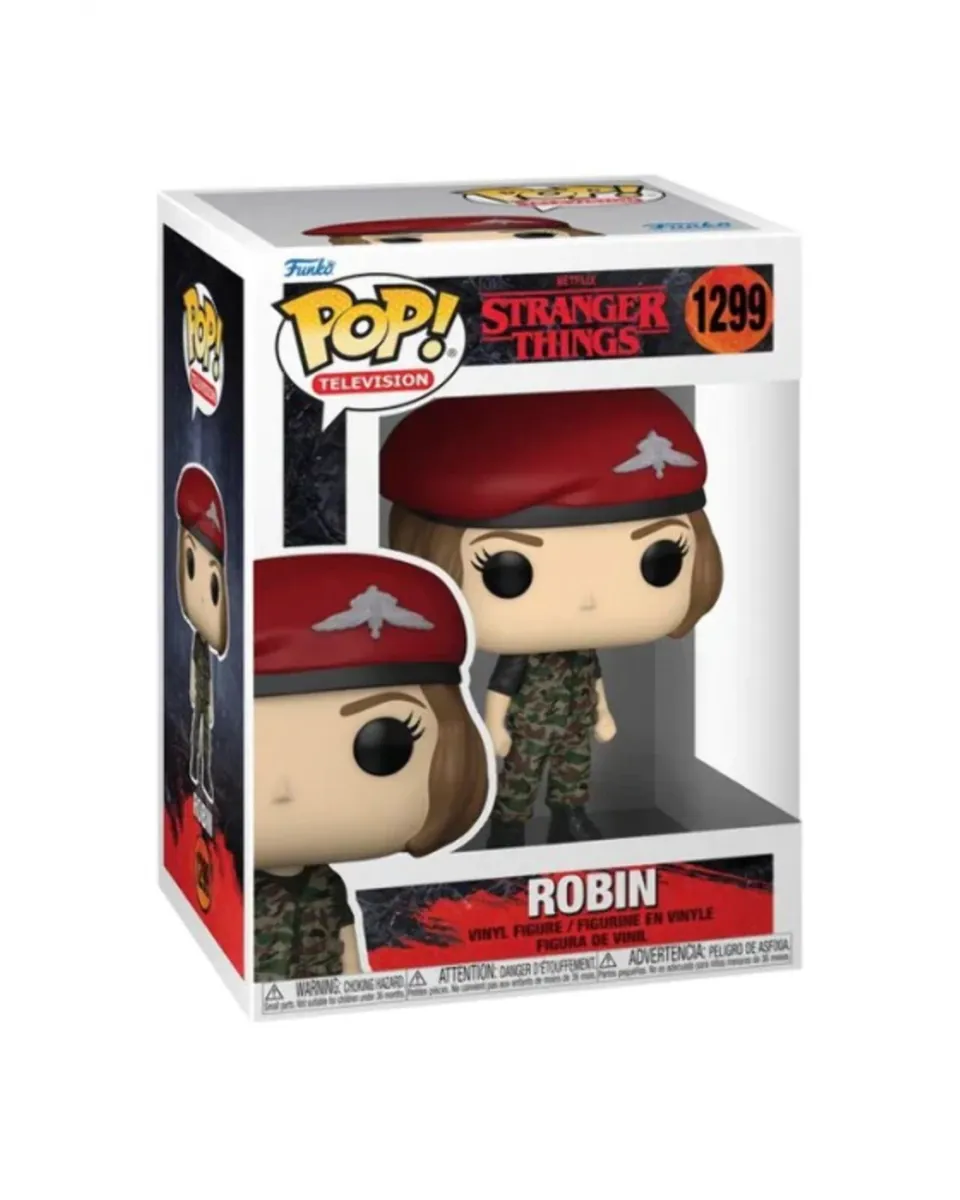 Bobble Figure Stranger Things POP! - Hunter Robin 