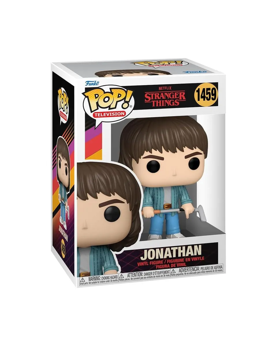 Bobble Figure Television - Stranger Things POP! - Jonathan (with Golf Club) #1459 