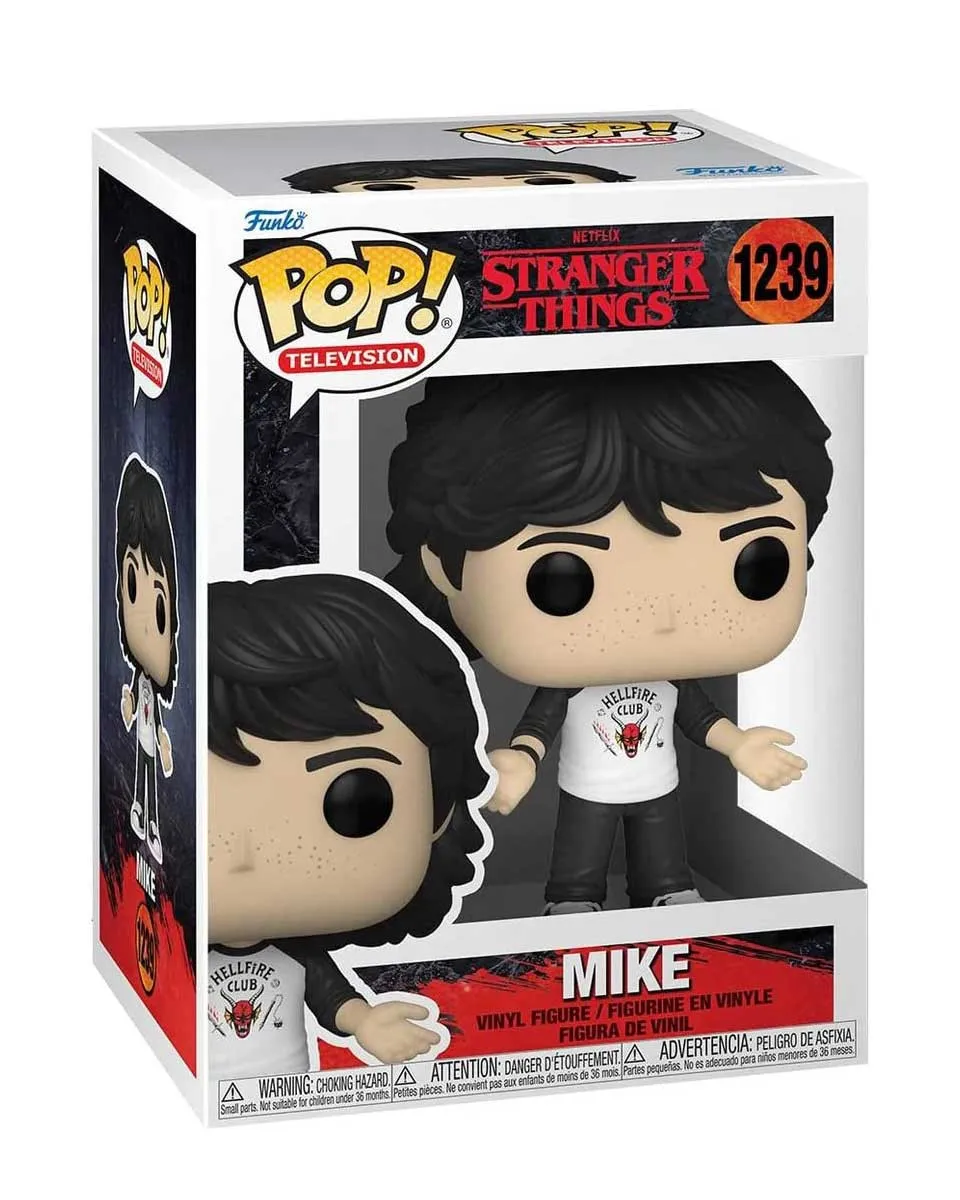 Bobble Figure Stranger Things POP! - Mike (Hellfire Club) 