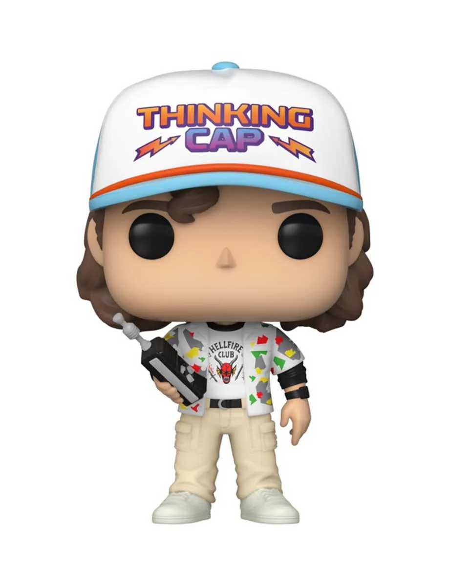 Bobble Figure Stranger Things POP! - Dustin (Thinking Cap) 