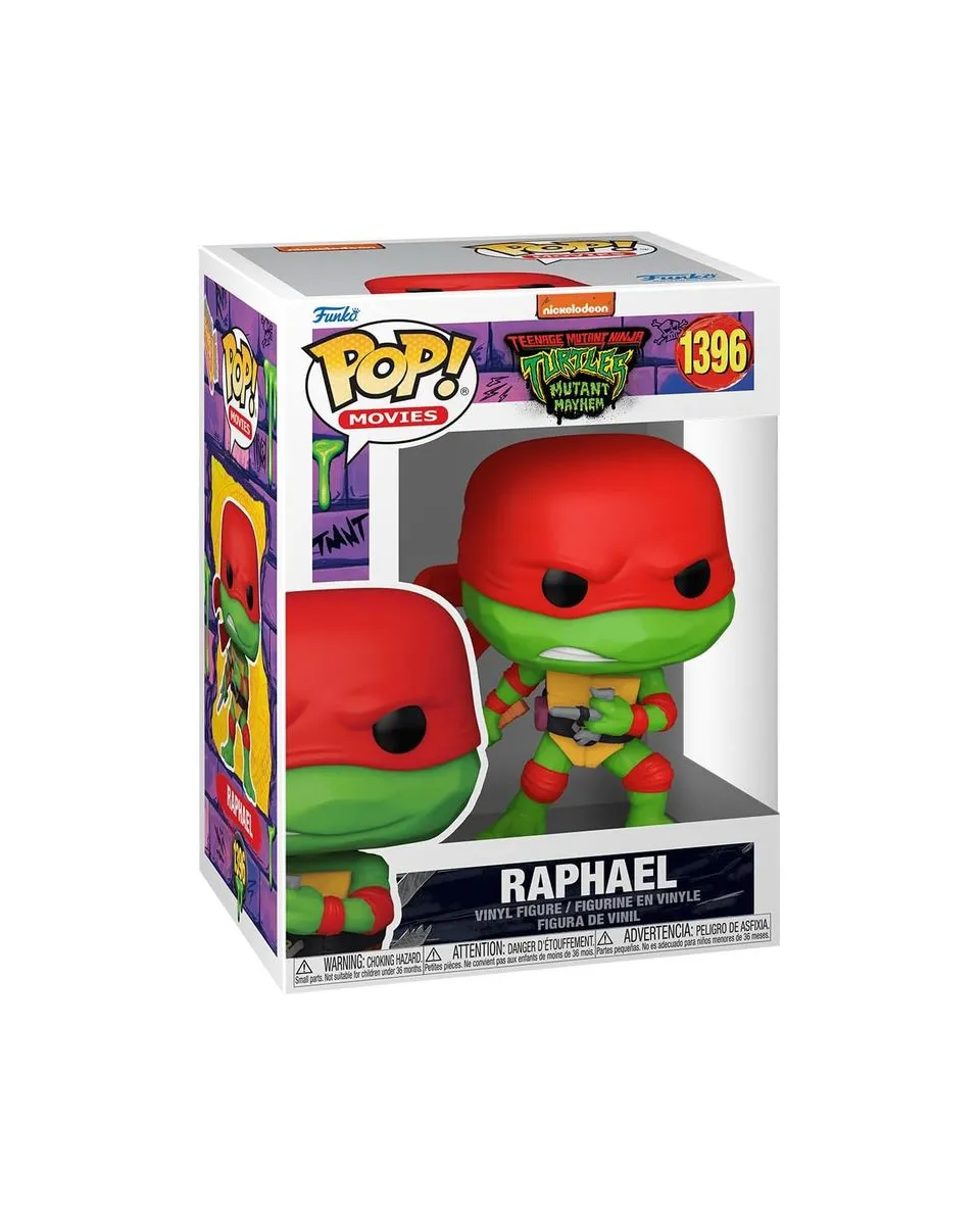 Bobble Figure Teenage Mutant Ninja Turtles - Mayhem POP! - Raffaello 