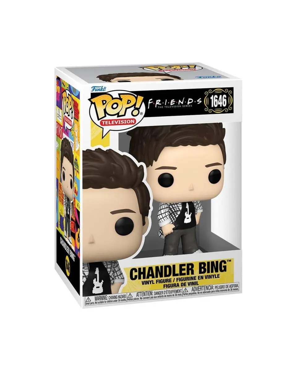 Bobble Figure Television - F.R.I.E.N.D.S POP! - Chandler Bing 