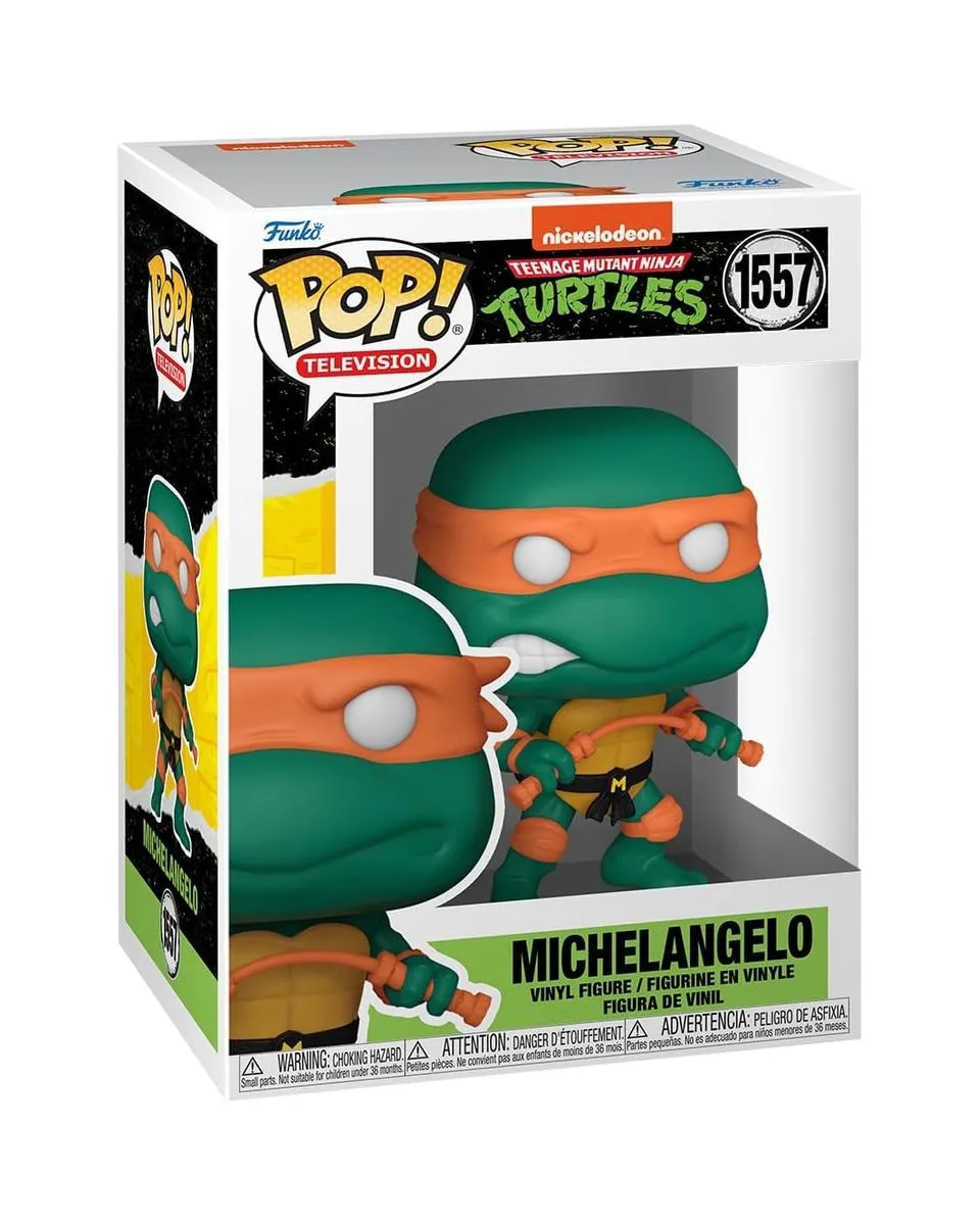 Bobble Figure Television - Teenage Mutant Ninja Turtles POP! - Michelangelo 