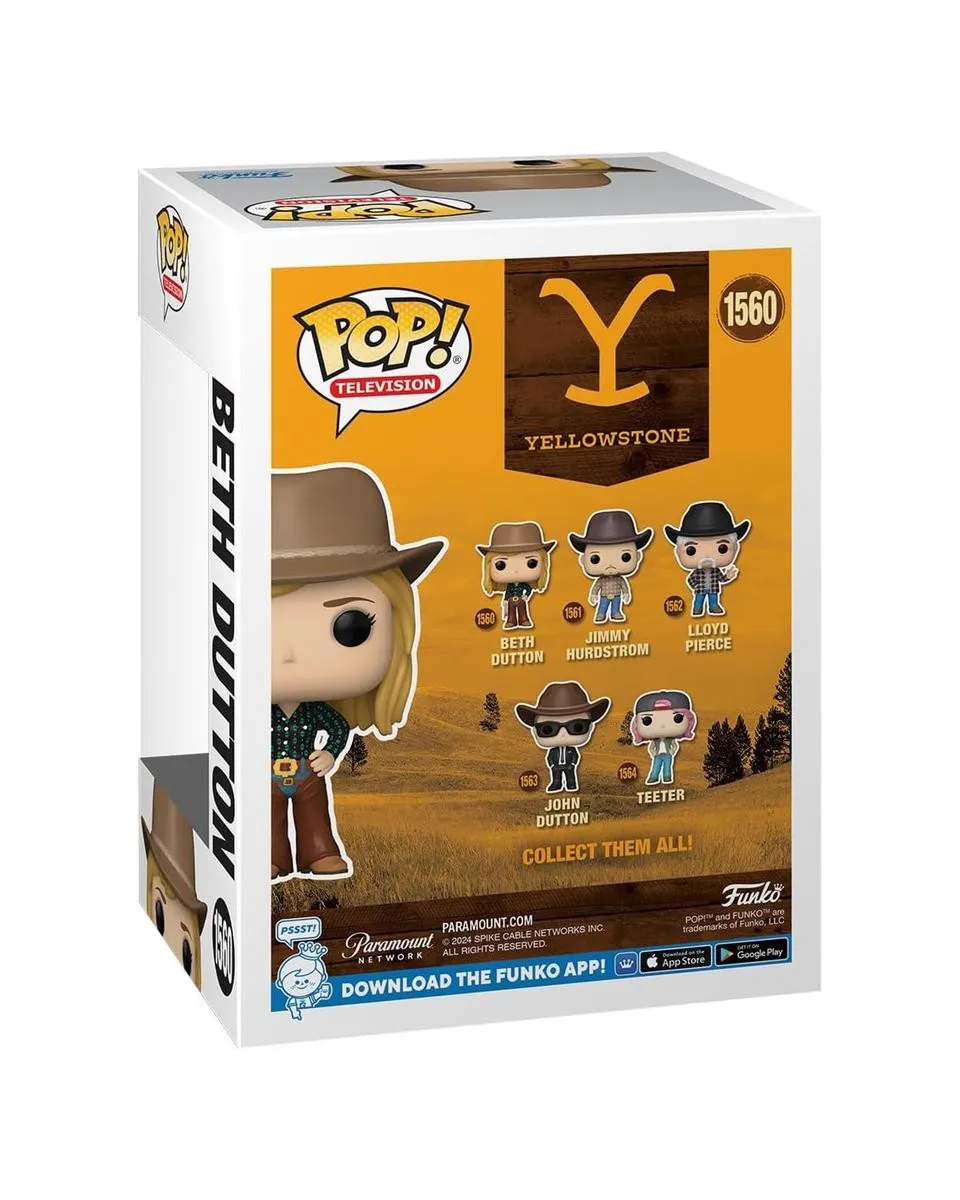 Bobble Figure Television - Yellowstone POP! - Beth Dutton 