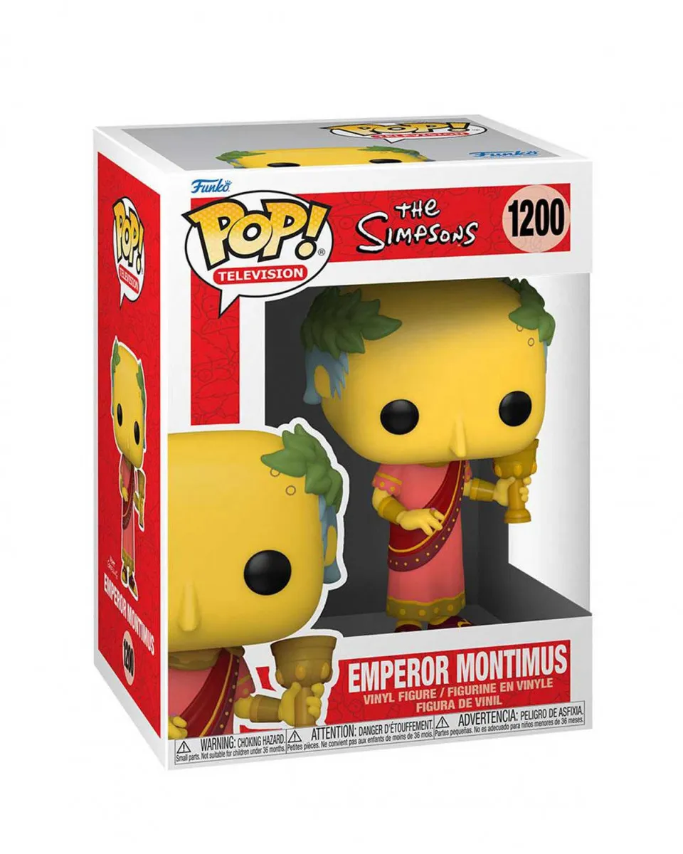 Bobble Figure The Simpsons POP! - Emperor Montimus 