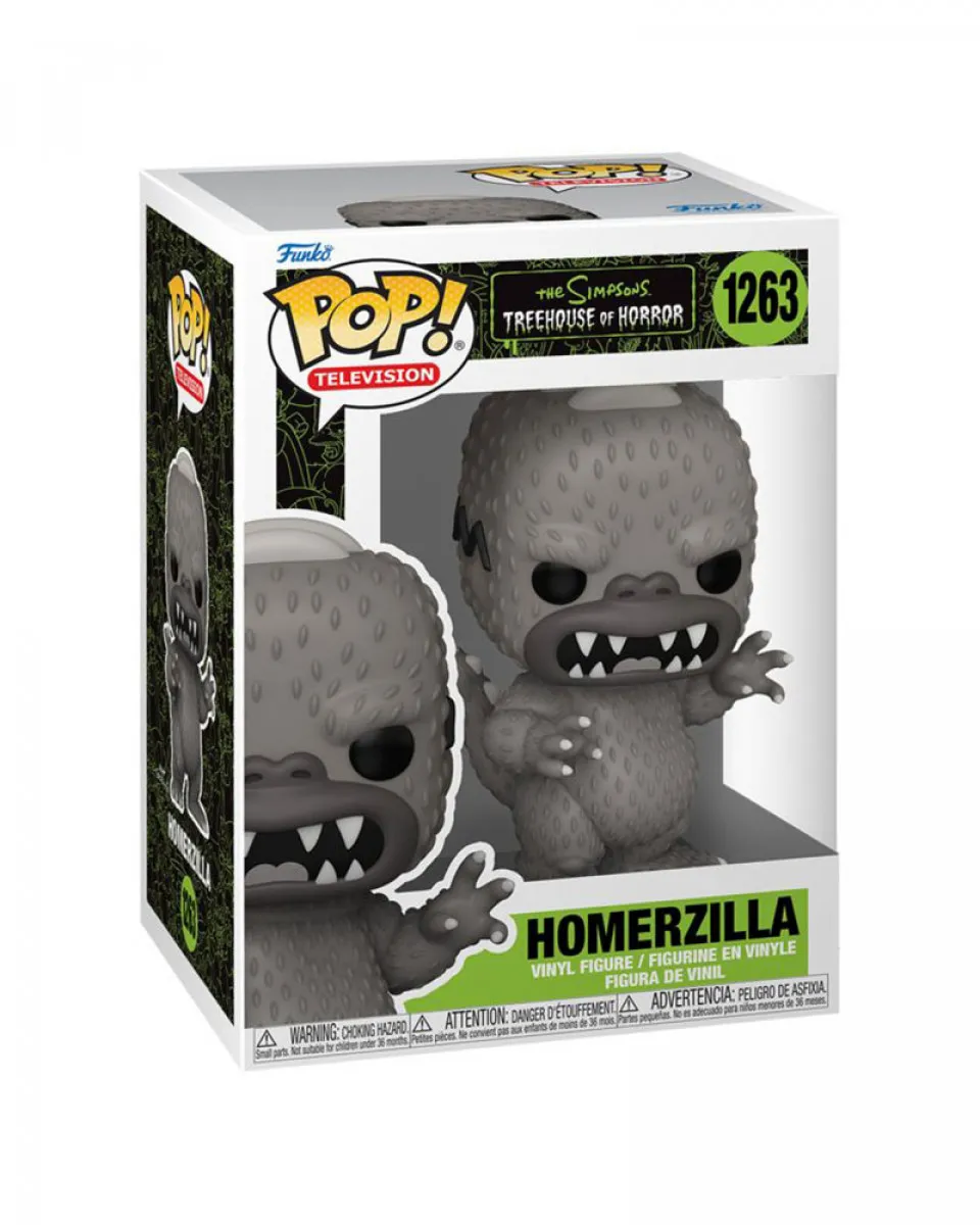 Bobble Figure The Simpsons - Treehouse of Horror POP! - Homerzilla 