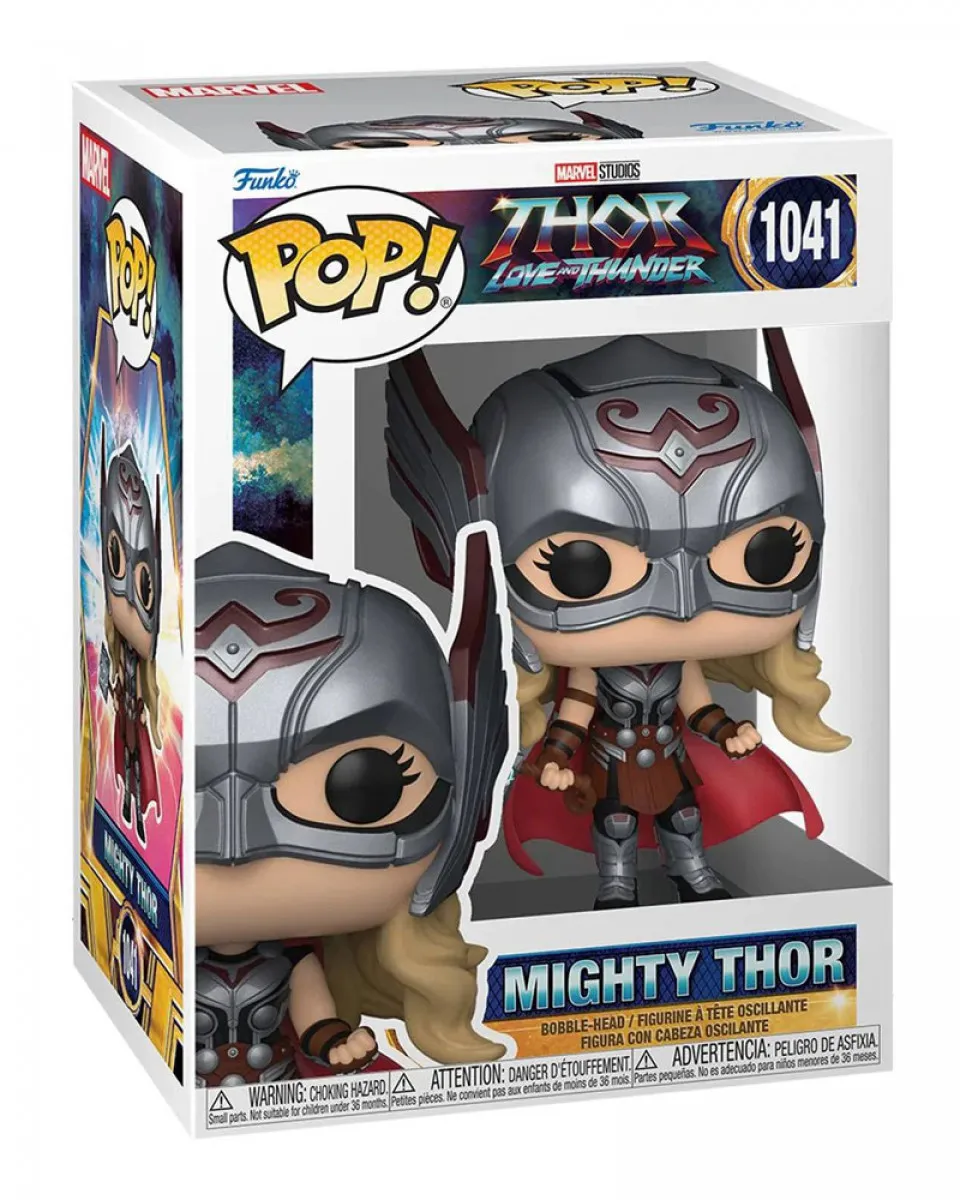 Bobble Figure Marvel - Thor Love and Thunder POP! - Mighty Thor 