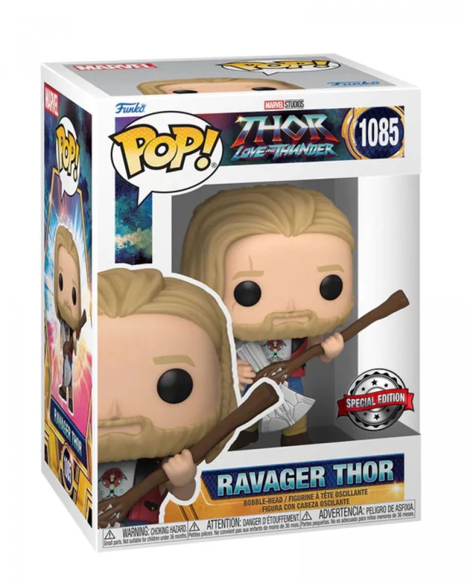 Bobble Figure Marvel - Thor Love and Thunder POP! - Ravager Thor - Special Edition 