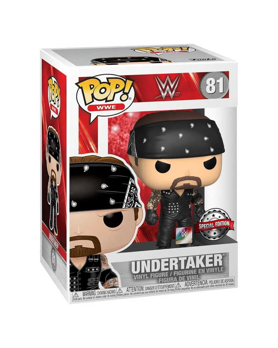 Bobble Figure WWE POP! - Undertaker #81 