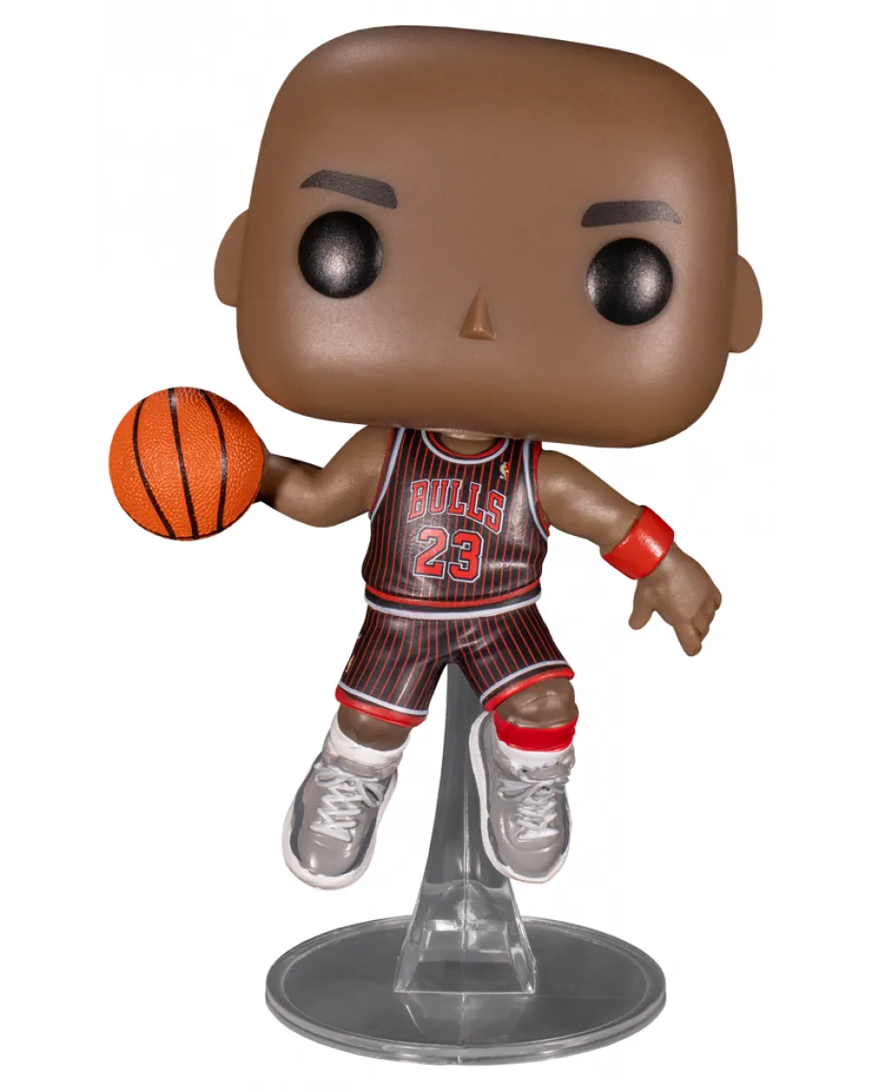 Bobble Figure NBA Bulls POP! - Michael Jordan - Black Pinstripe Jersey 