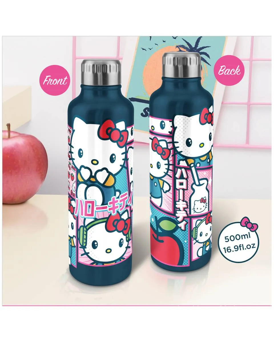 Boca Paladone Hello Kitty - Metal Water Bottle 