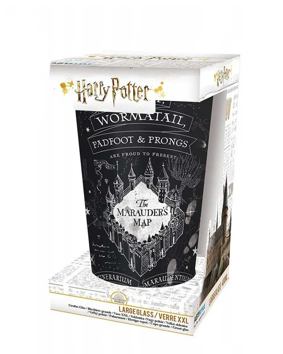 Čaša Harry Potter - Marauders Map 400ml 