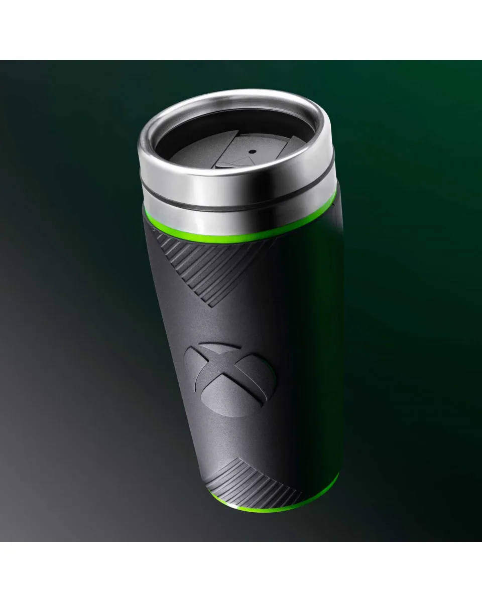 Termos šolja Paladone XBOX Logo - Silicone Sleeve - Travel Mug 