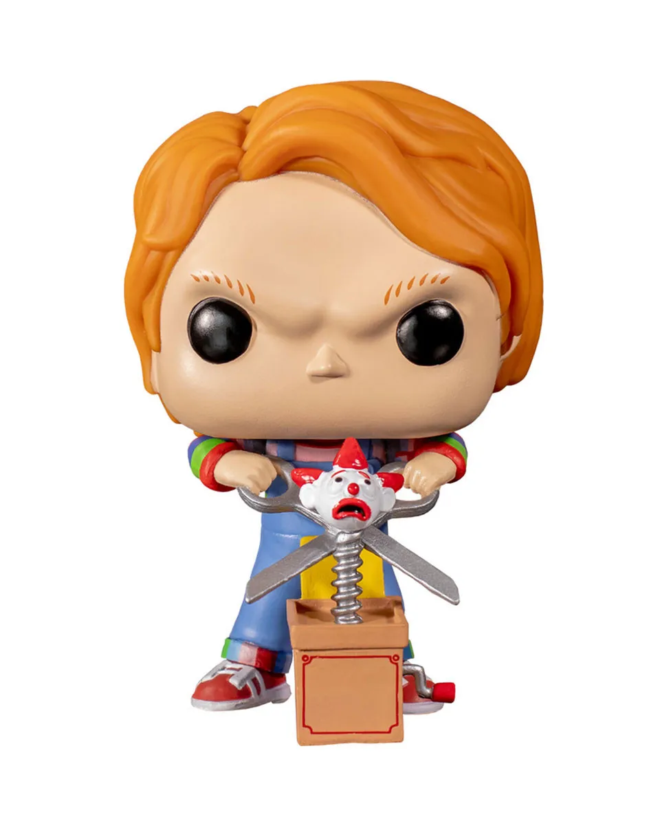 Bobble Figure Movies - Chucky POP! - Chucky with Buddy & Giant Scissors 