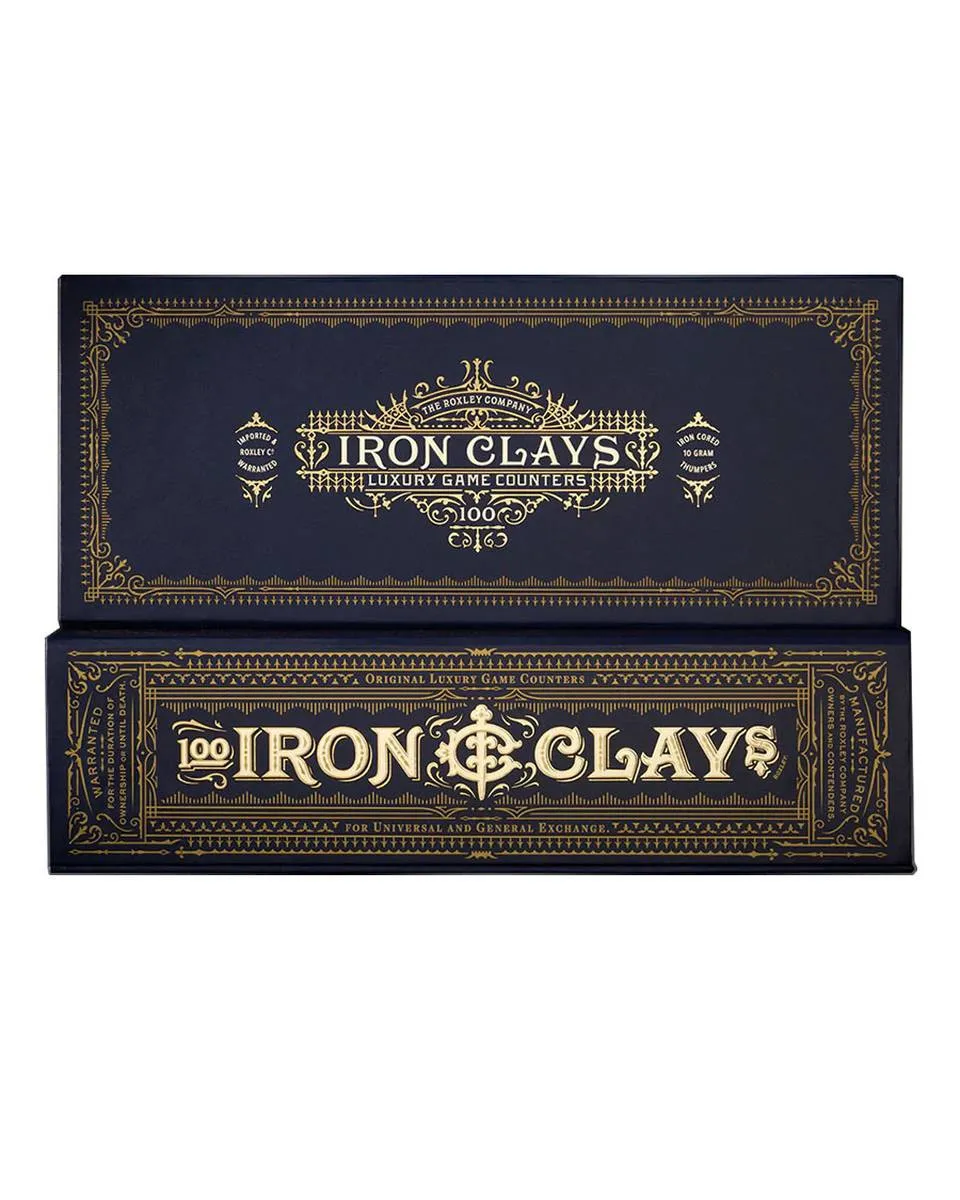 Čipovi - Žetoni Roxley - Iron Clays 100 