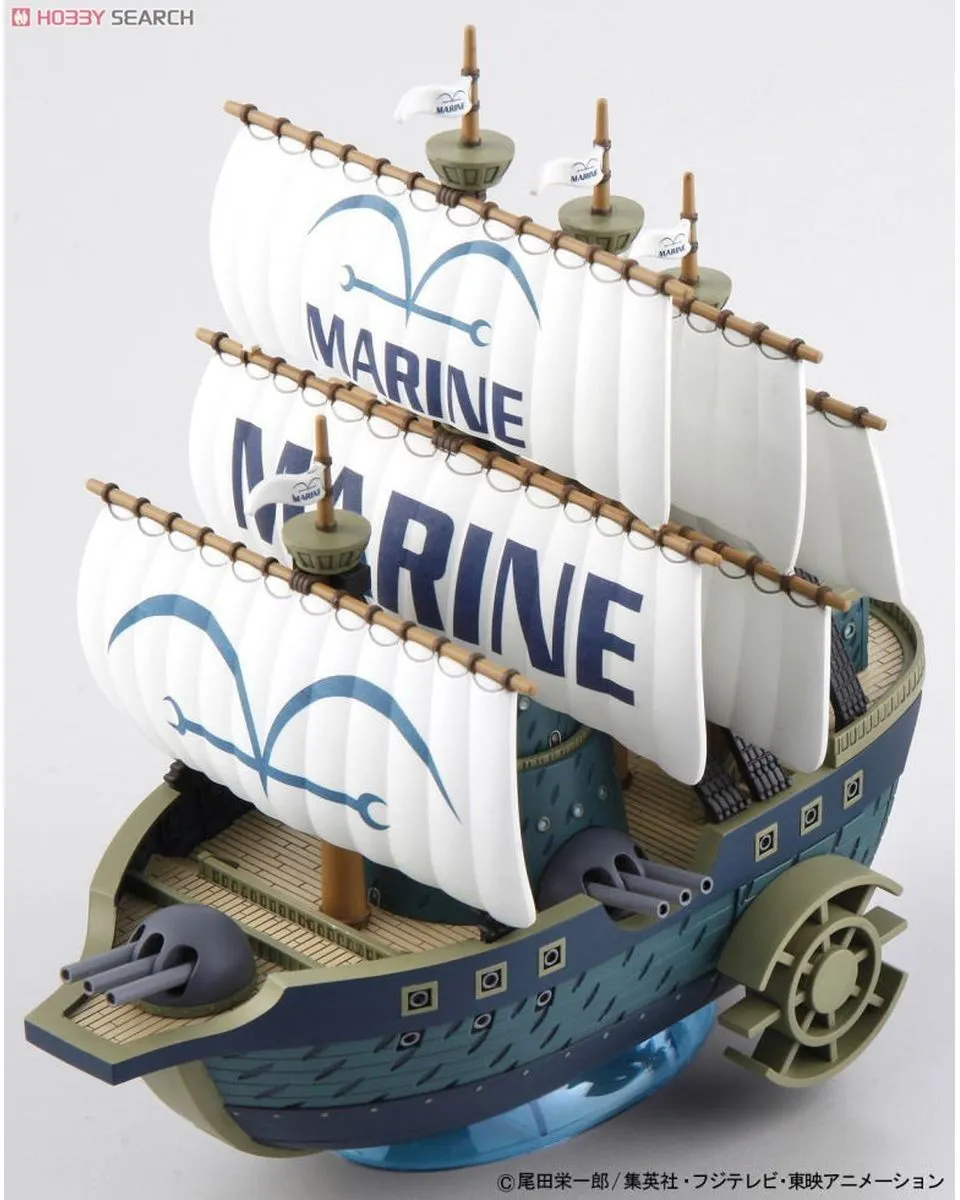Construction Set One Piece - Grand Ship Collection - Marine Warship 