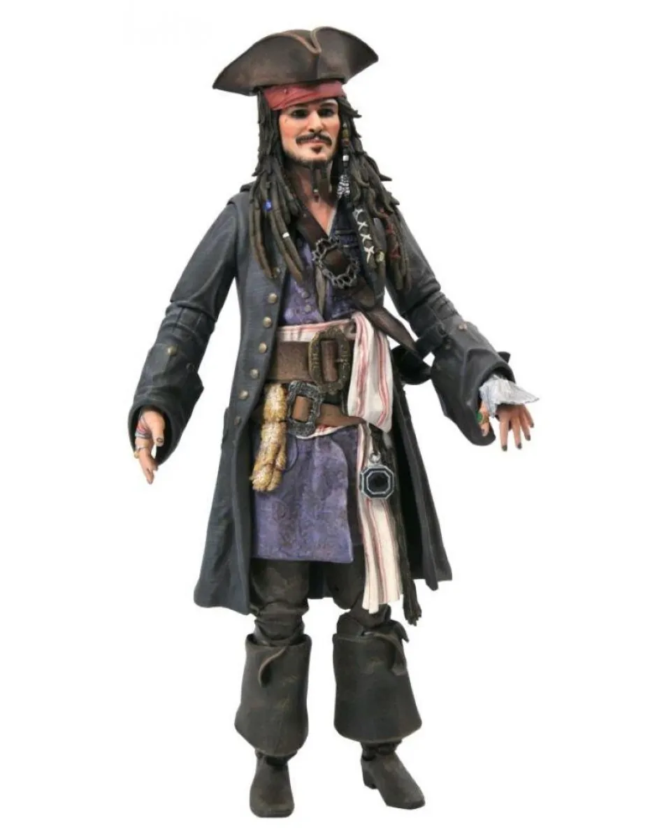 Action Figure Pirates of the Caribbean Deluxe - Jack Sparrow 
