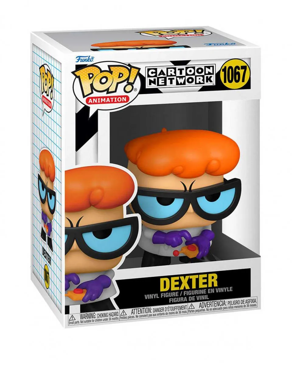 Bobble Figure Animation - Cartoon Network POP! - Dexter with Remote 
