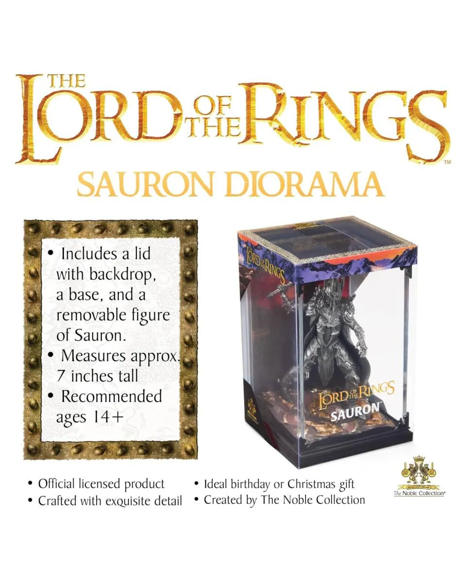 Diorama The Lord of the Rings - Saruman 