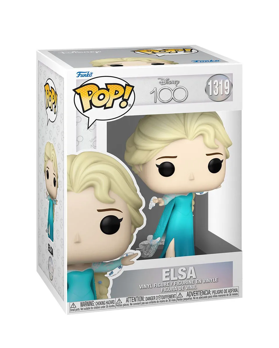Bobble Figure Disney - Disney 100th Anniversary POP! - Elsa 